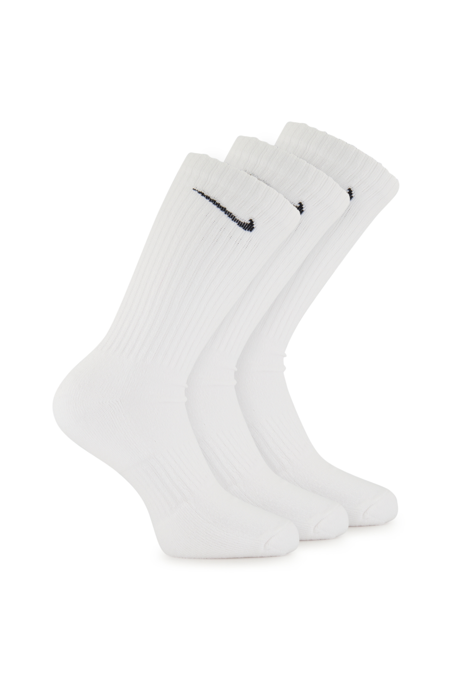 Image of Nike 3-Pack Everyday Cushioned 42-46 Socken Weiss, Herren, Größe: III