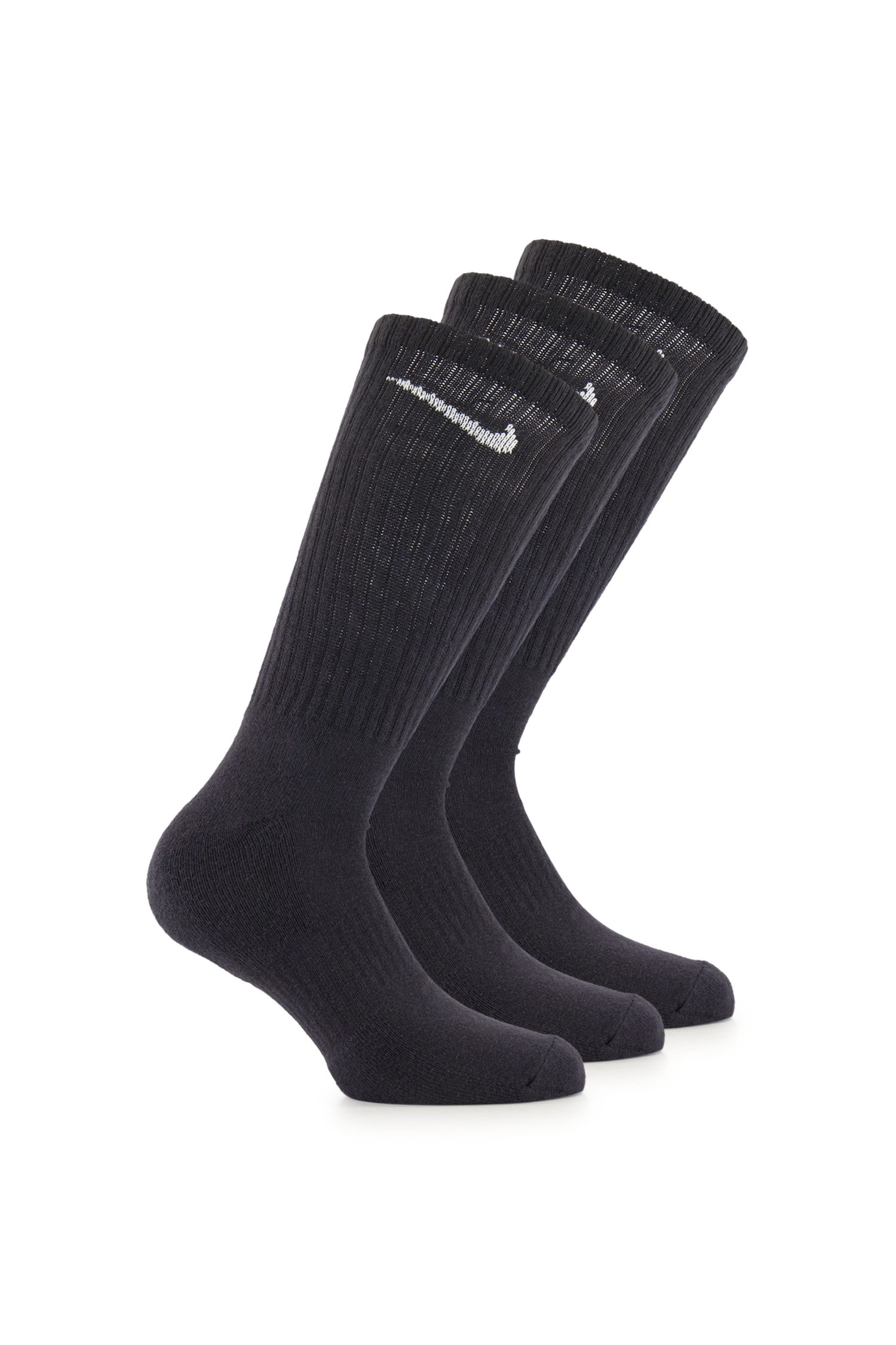 Image of Nike 3-Pack Everyday Cushioned 38-42 Socken Schwarz, Herren, Größe: II