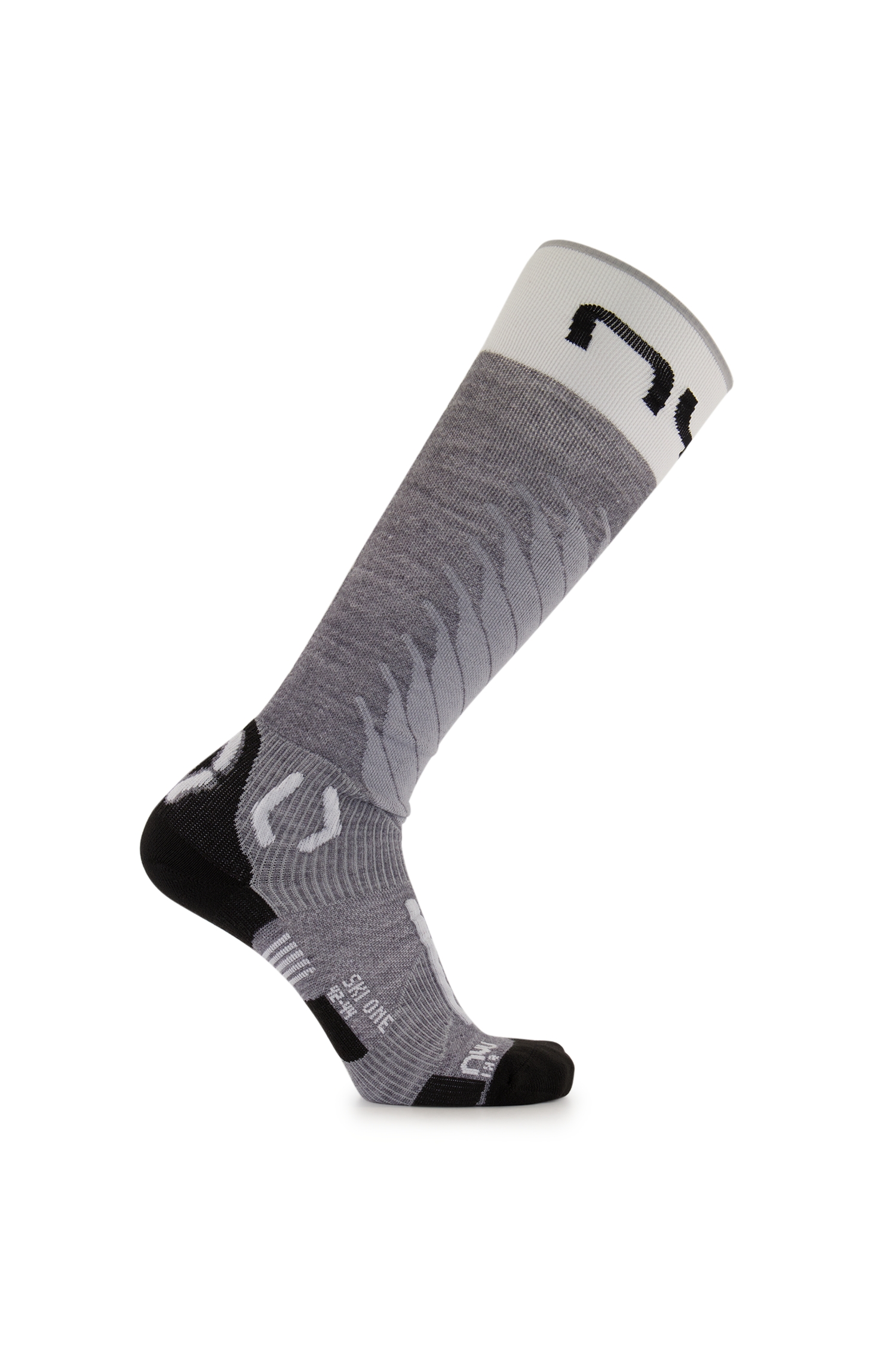 UYN One Merino 37-38 Damen Skisocken Grau, Damen, Größe: II