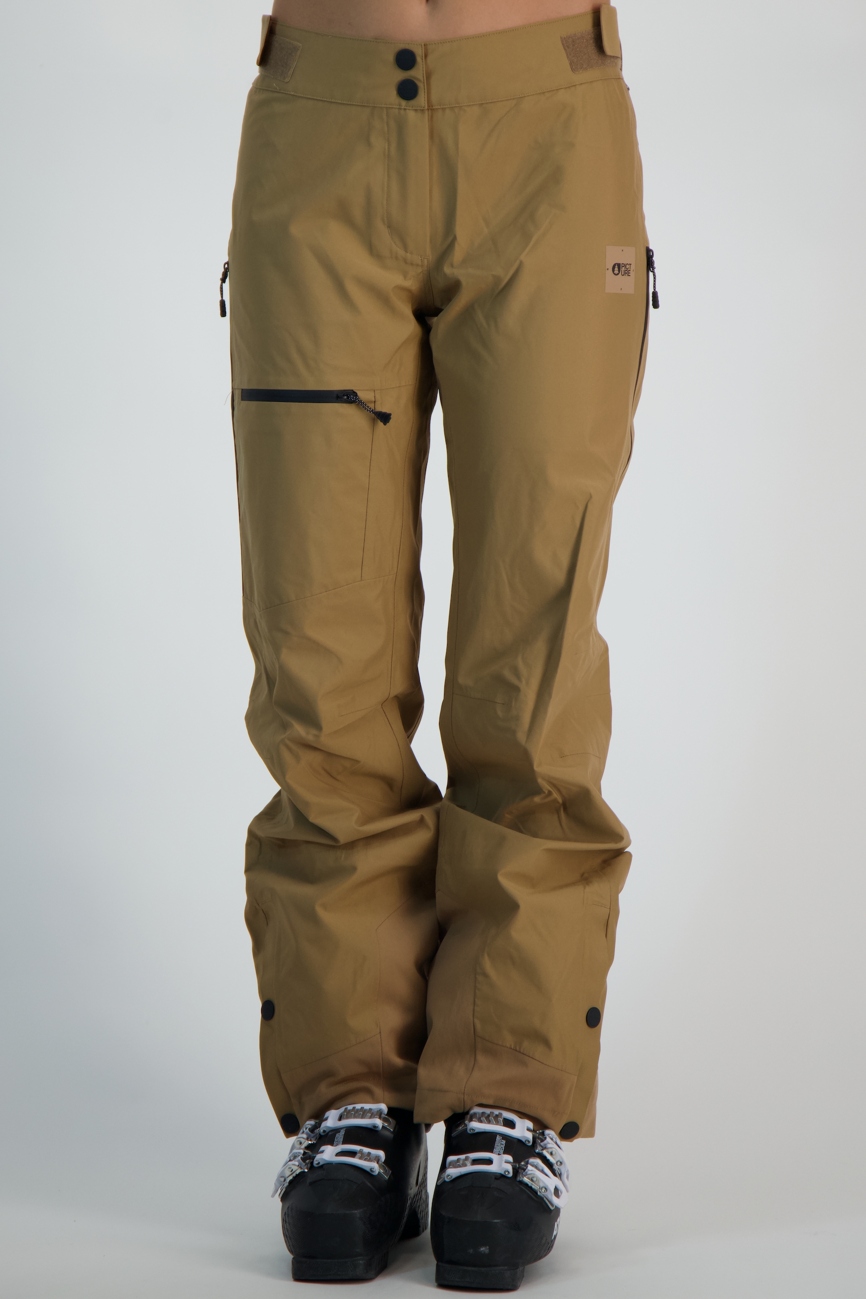 Picture Sylva 3L Damen Skihose Grau, Damen, Größe: L