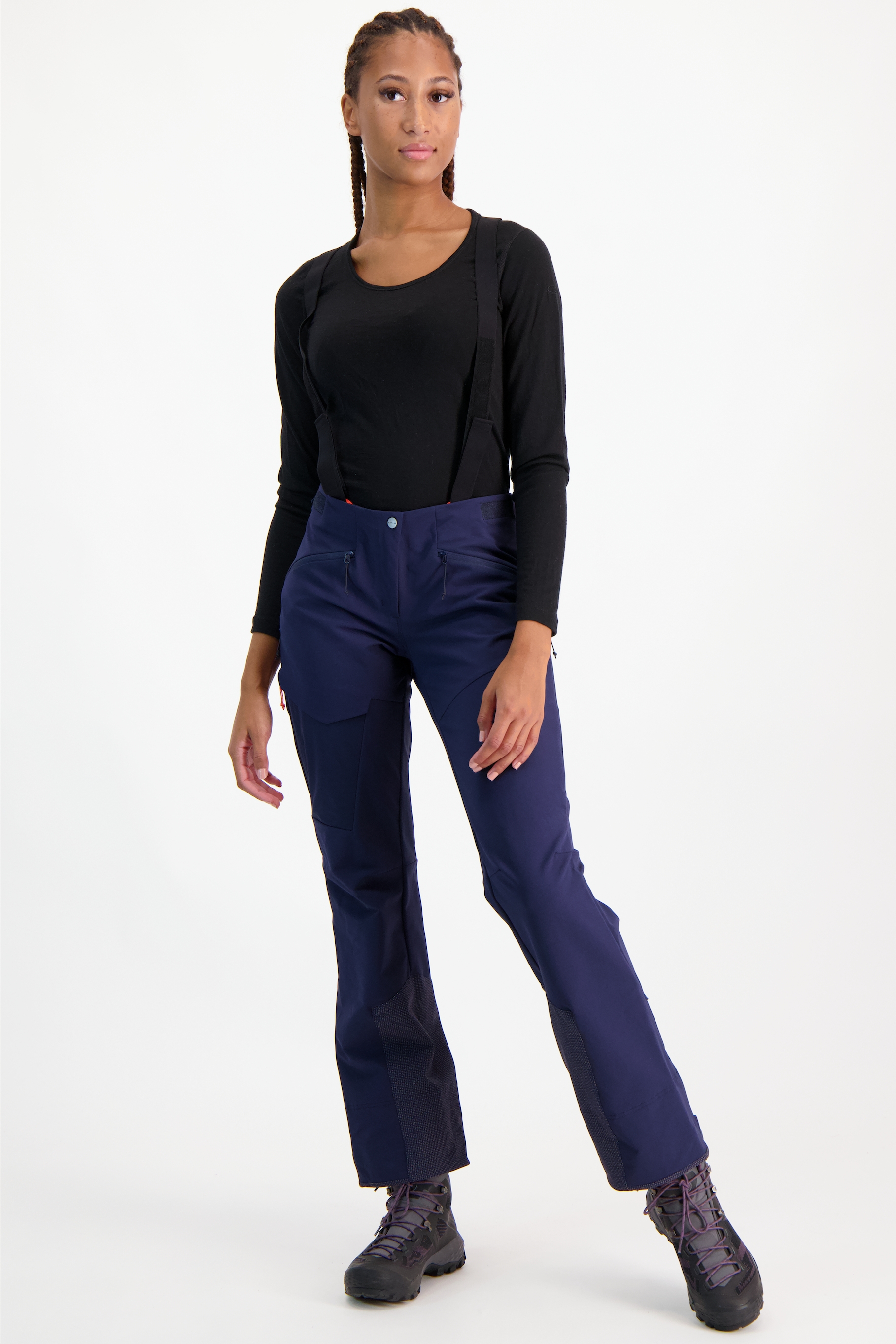 Image of MAMMUT Taiss Pro Damen Skitourenhose Blau, Damen, Größe: 34