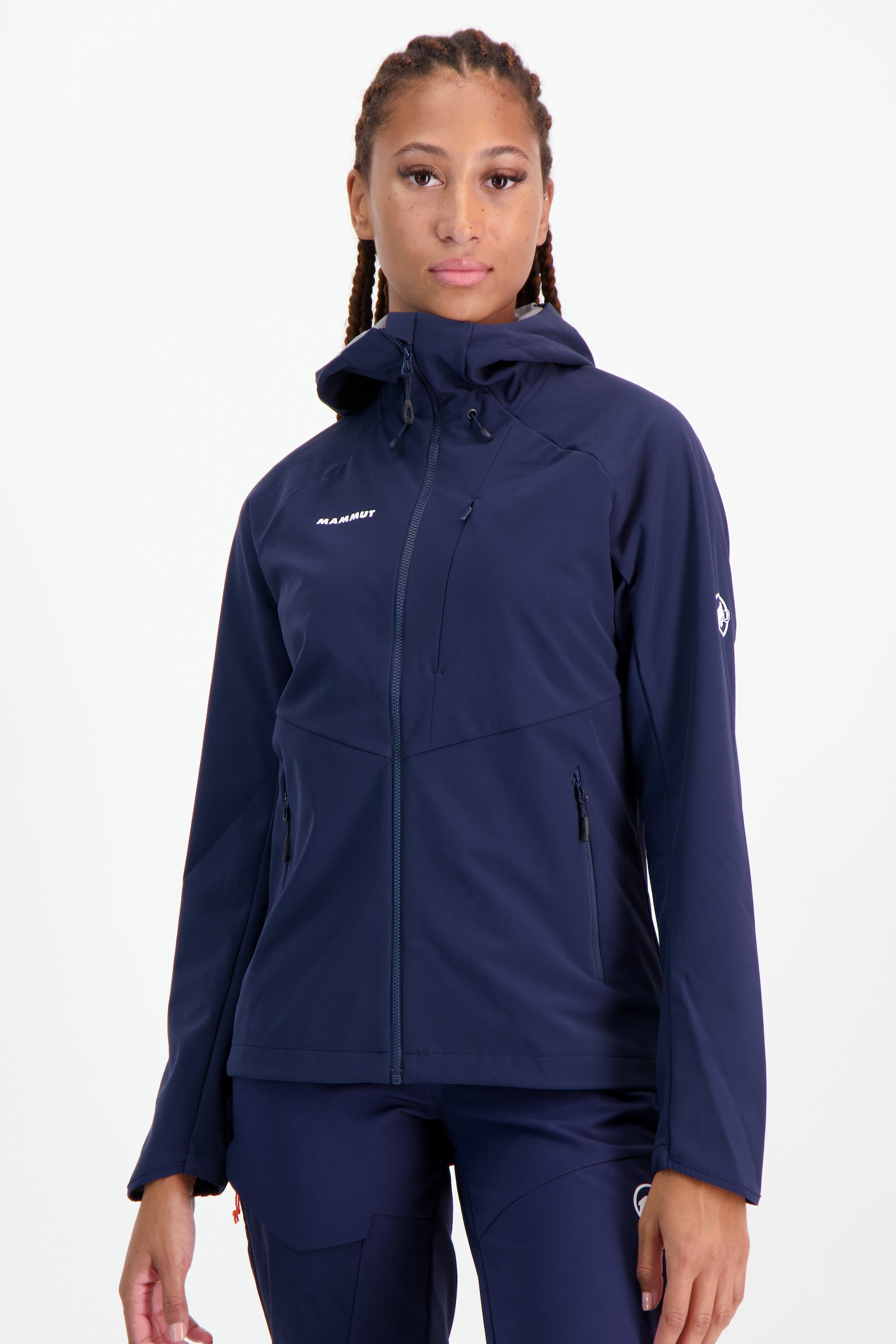 Image of MAMMUT Ultimate Comfort Damen Softshelljacke Blau, Damen, Größe: XS