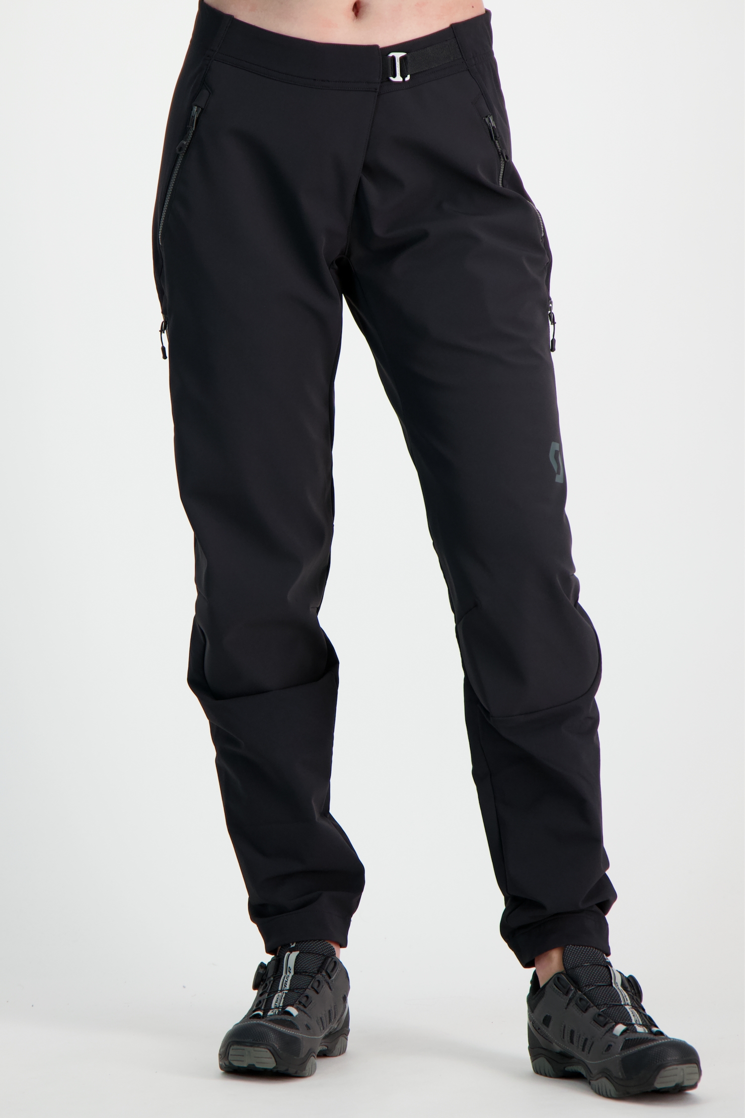Image of SCOTT Trail Storm Hybrid Damen Bikehose Schwarz, Damen, Größe: M