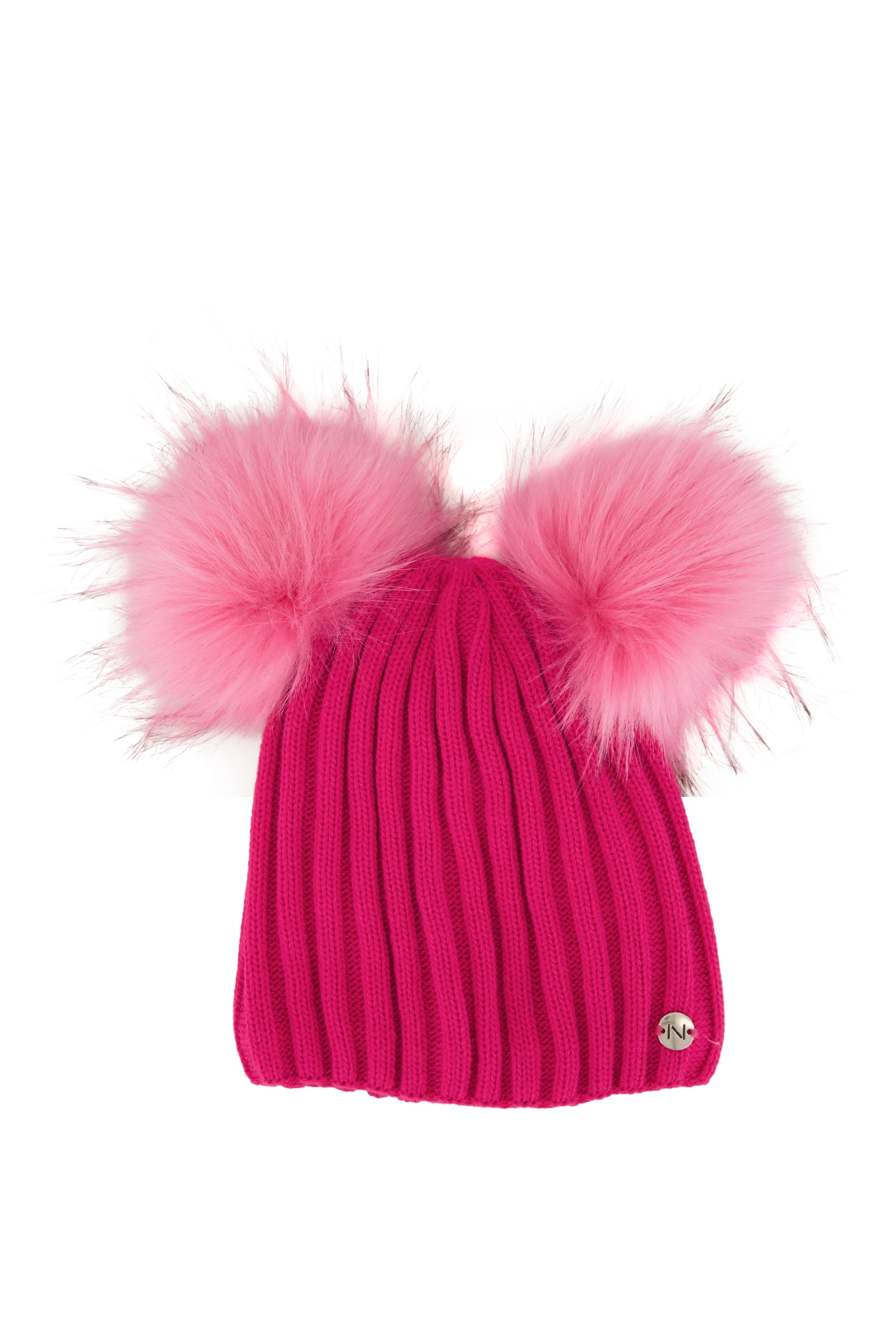 46 NORD Mädchen Mütze Rosa, , Größe: ONE SIZE