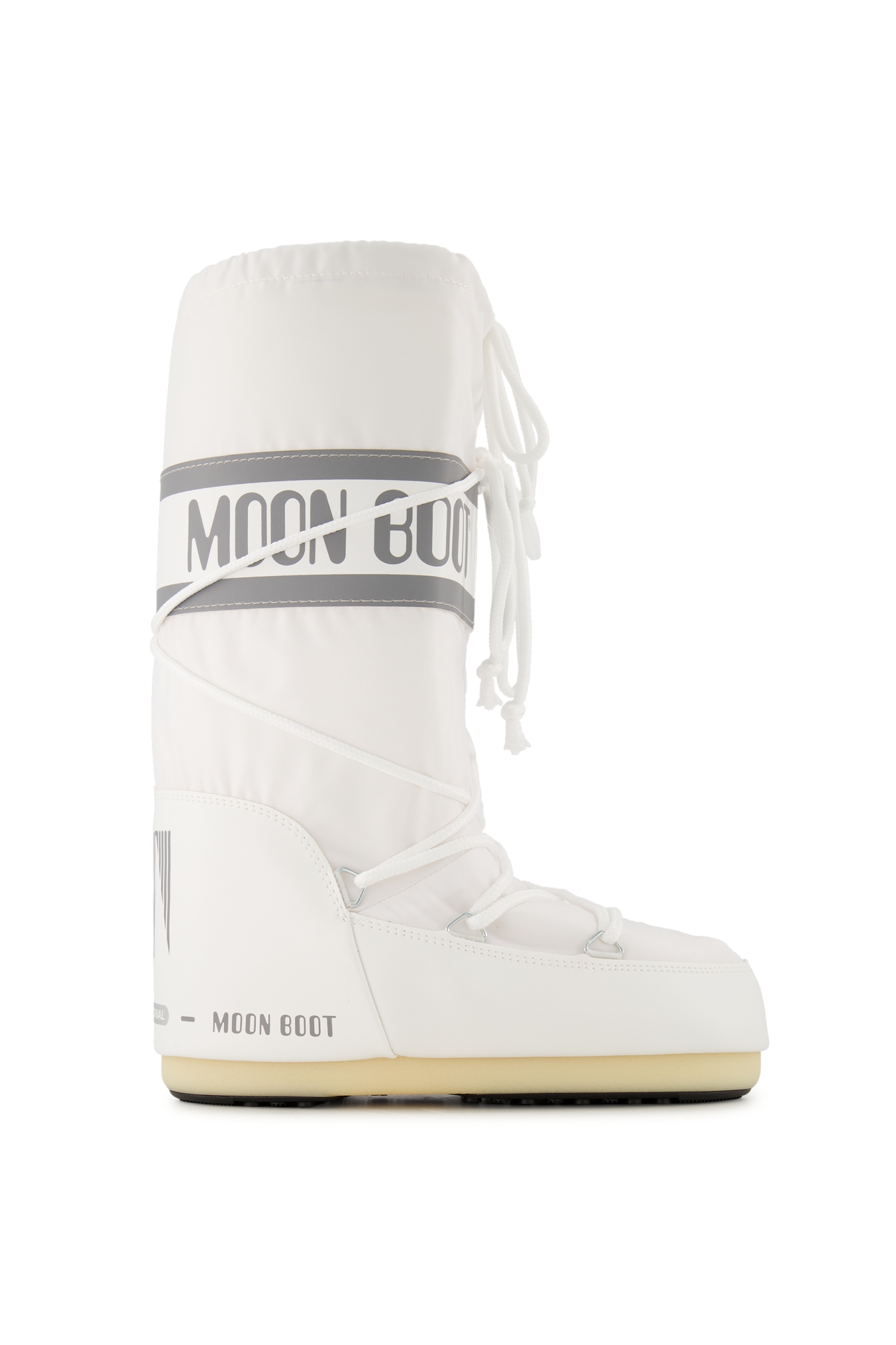 Moon Boot Icon Nylon Damen Winterboot Weiss, Damen, Größe: 35/38