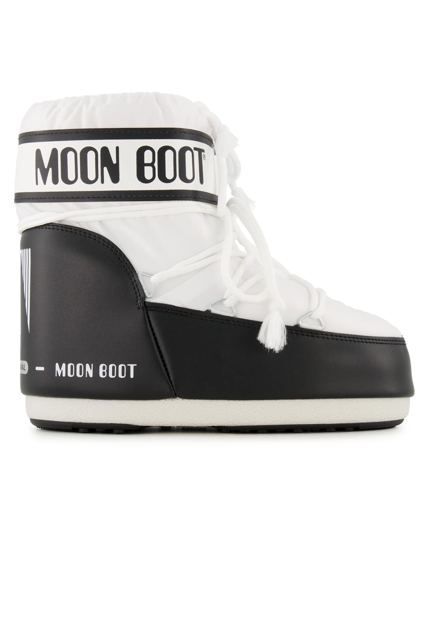 Image of Moon Boot Icon Low Nylon Damen Winterboot Weiss, Damen, Größe: 36/38