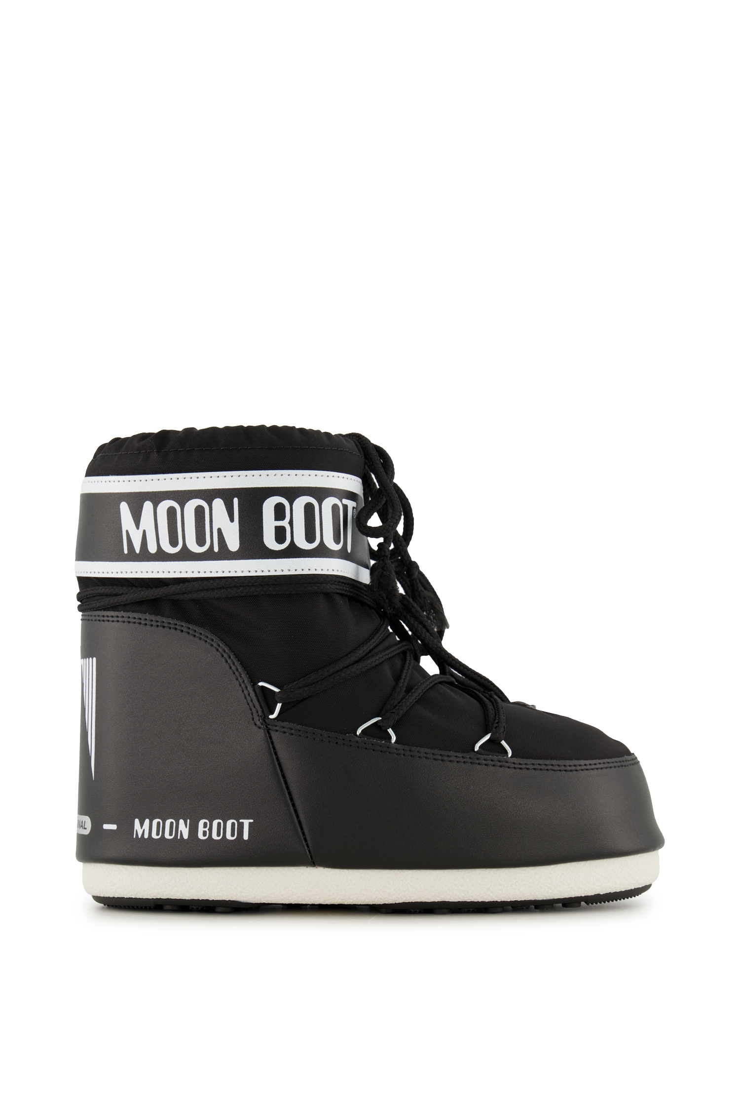 Moon Boot Icon Low Nylon Damen Winterboot Schwarz, Damen, Größe: 36/38