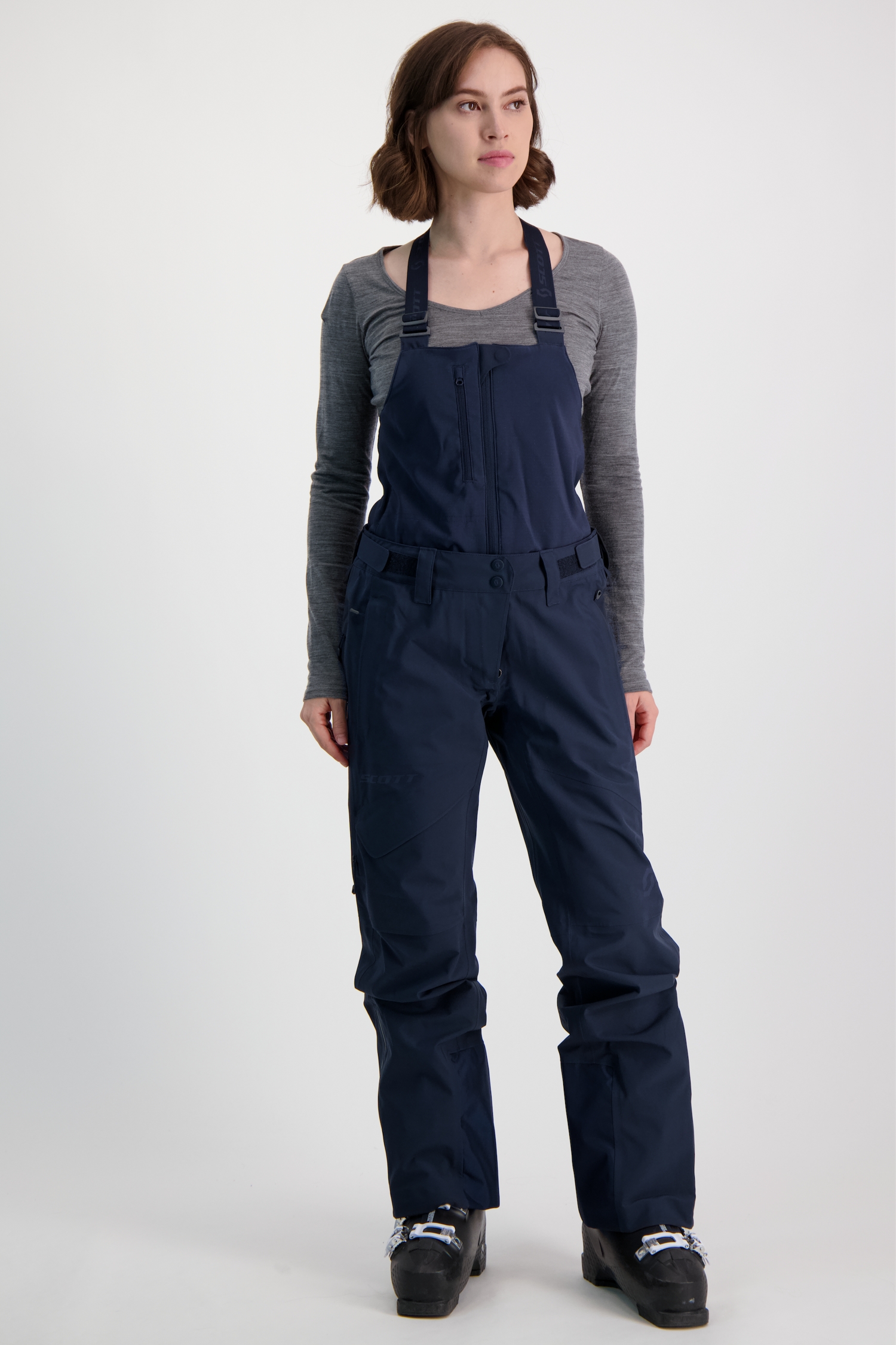 Image of SCOTT Vertic 3L Damen Skihose Blau, Damen, Größe: S