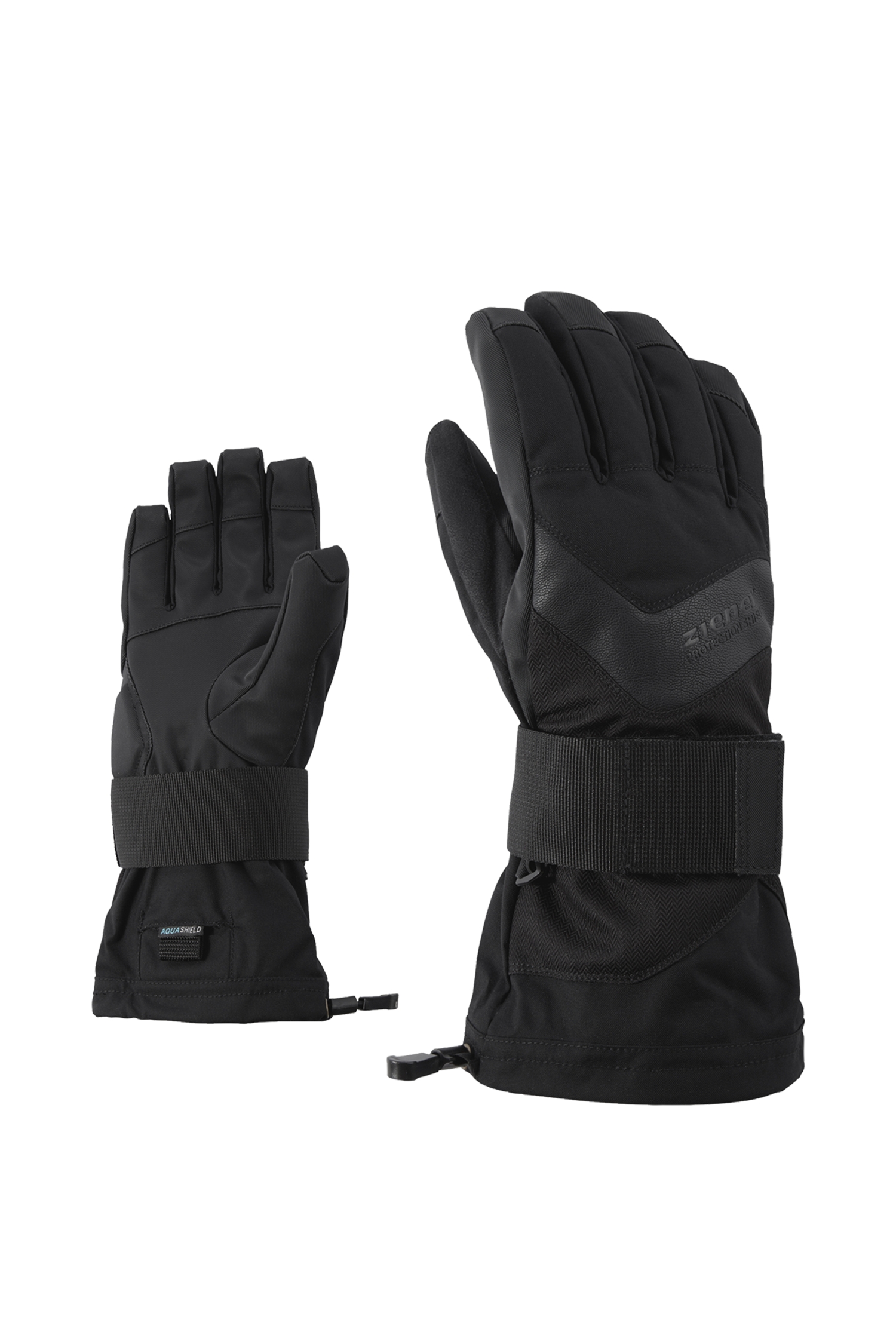 Image of ziener Milan AS® Herren Snowboardhandschuh Schwarz, Herren, Größe: 7