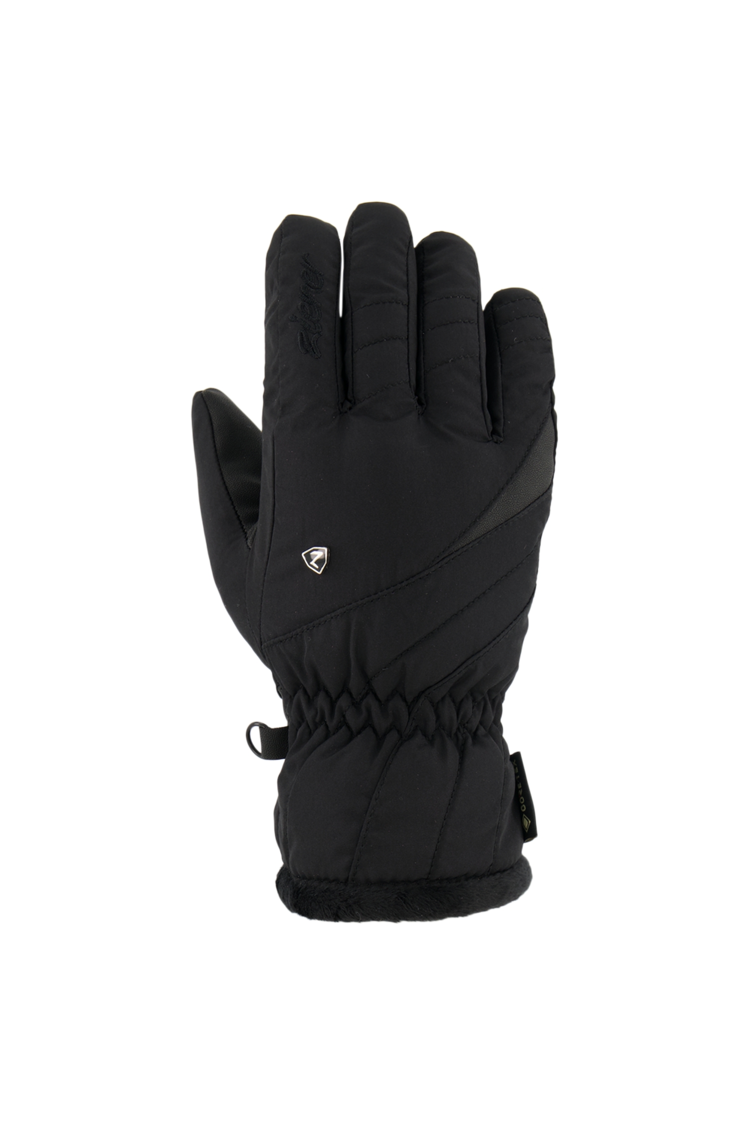 Image of ziener Gore-Tex® Damen Skihandschuh Schwarz, Damen, Größe: 6 1/2