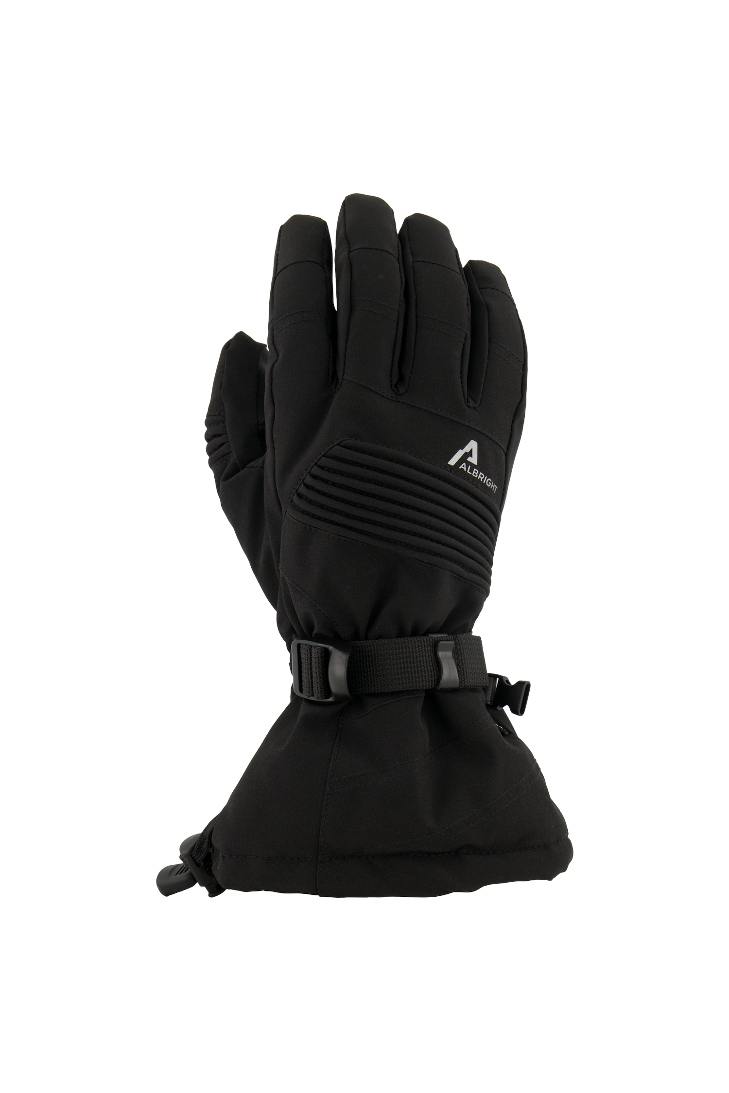ALBRIGHT Laax Herren Skihandschuh Schwarz, Herren, Größe: 7