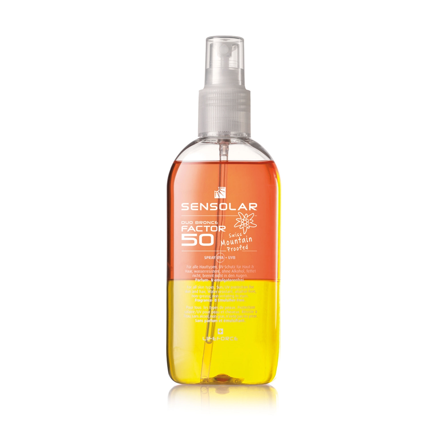 Sensolar LSF 50 50 ml Sonnencreme Gelb, Herren, Größe: 0