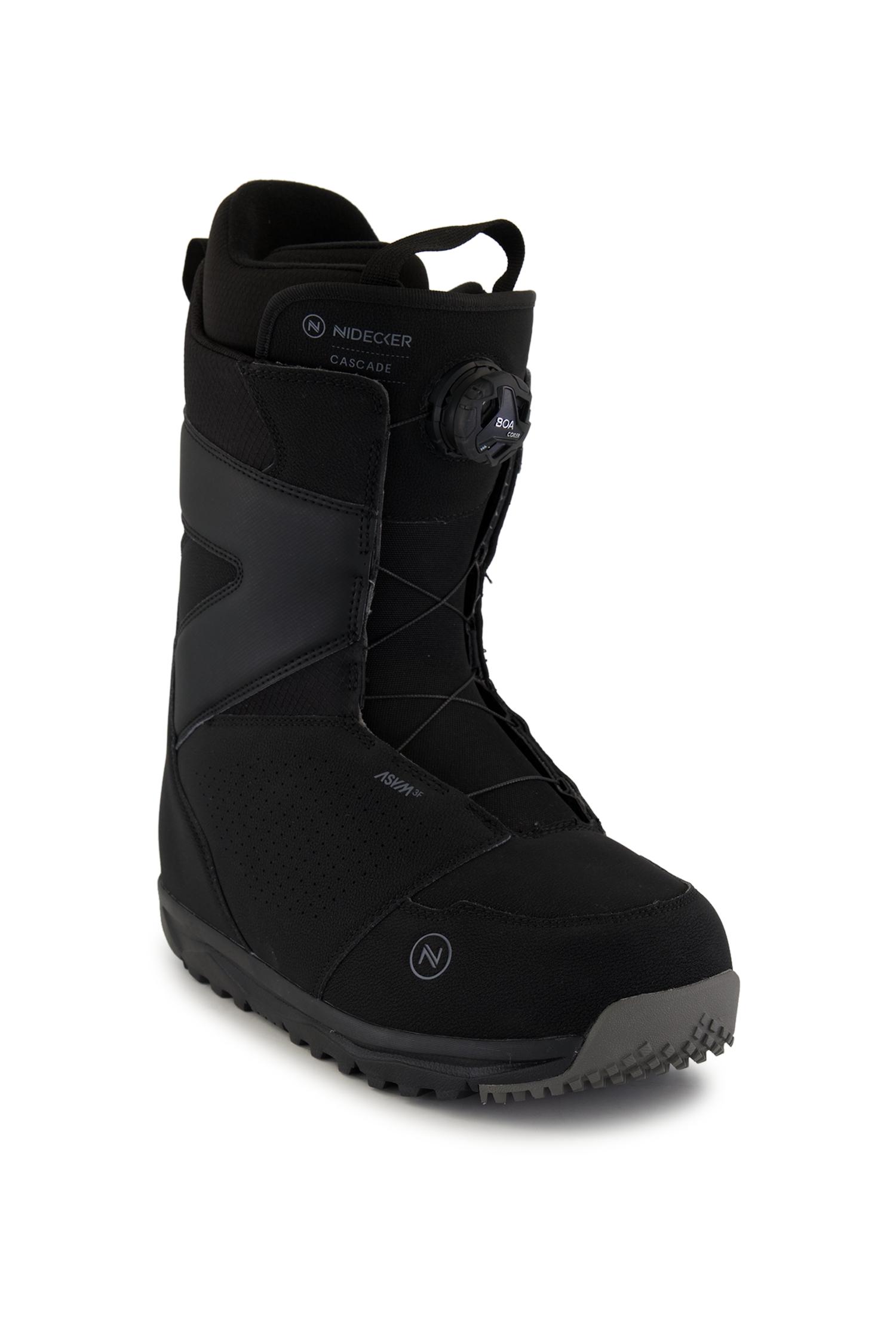 Nidecker Cascade Herren Snowboardschuh Schwarz, Herren, Größe: 47