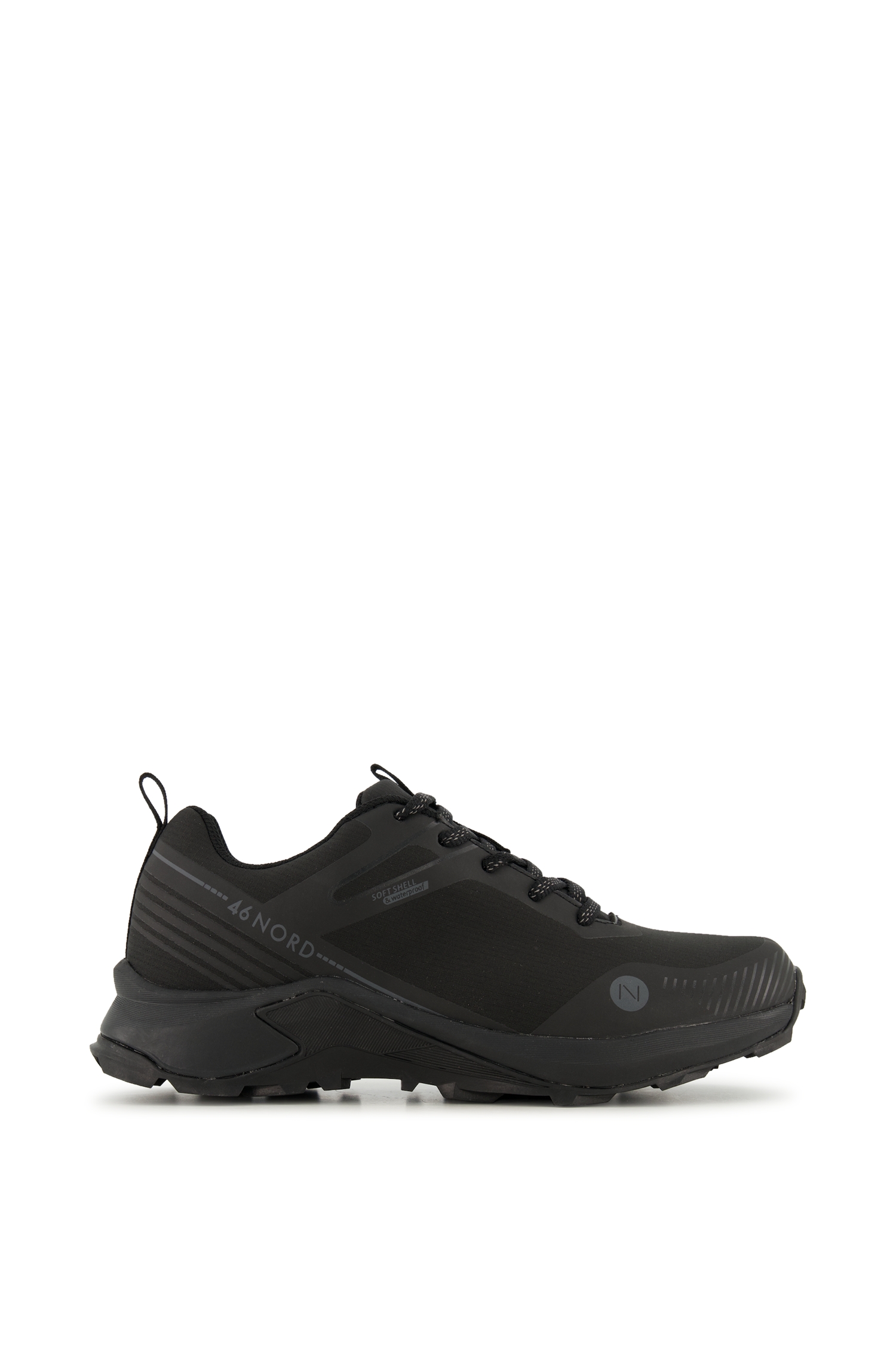 46 NORD Lite Traxx Damen Trekkingschuh Schwarz, Damen, Größe: 38