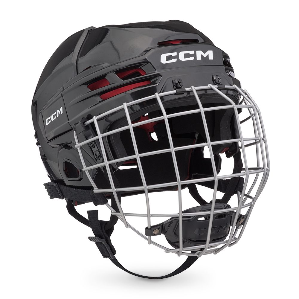 CCM Tacks 70 Eishockey Helm Schwarz, Herren, Größe: 51-56