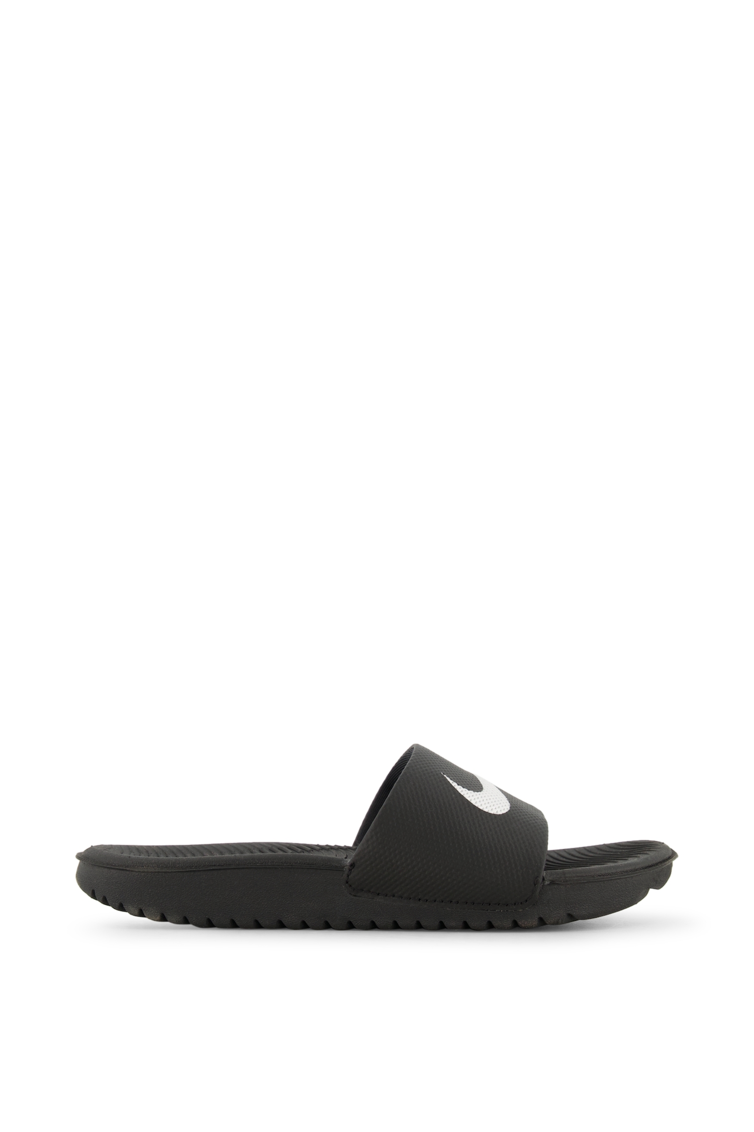 Nike Kawa Kinder Slipper Schwarz, , Größe: 29 1/2