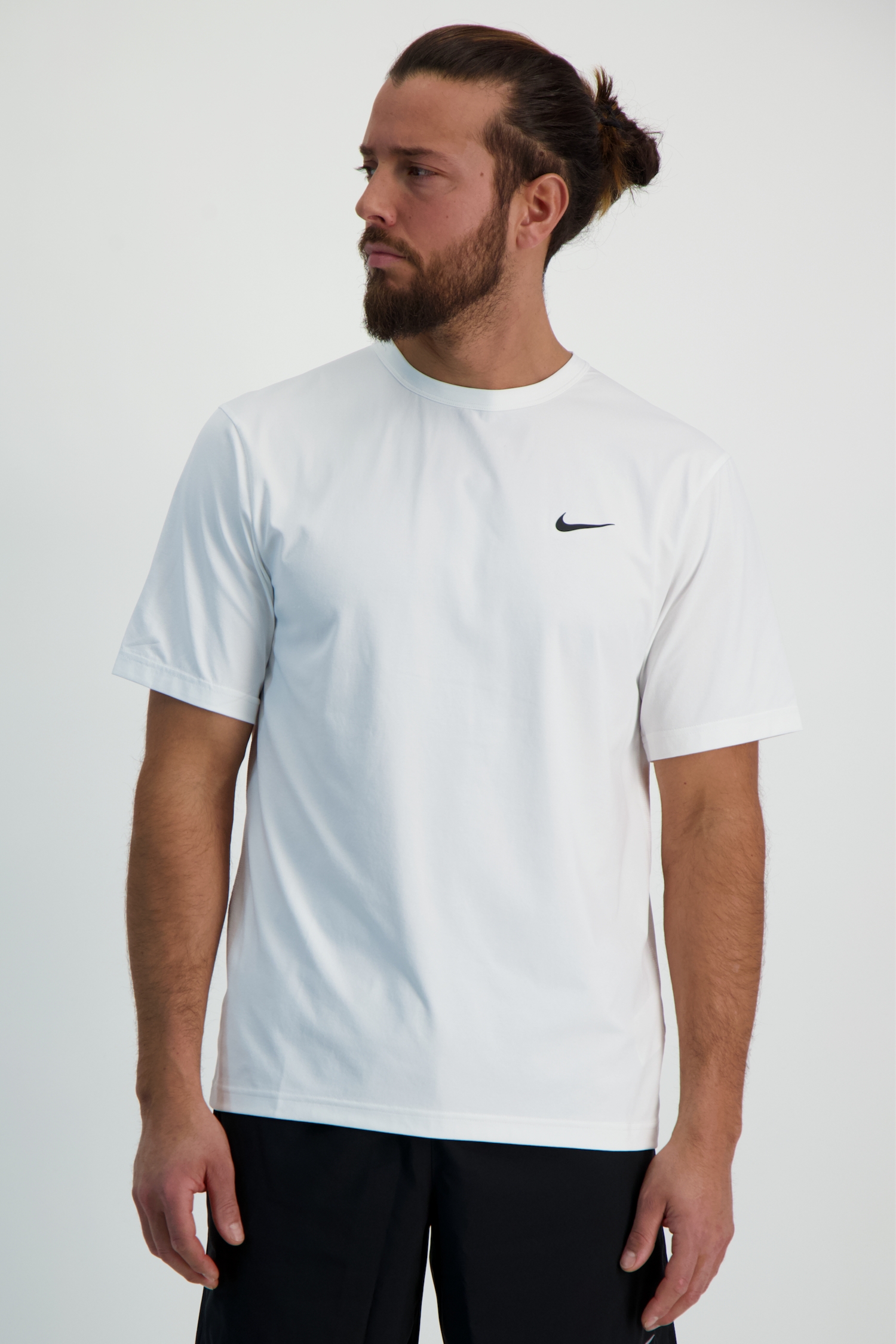 Nike Dri-FIT UV Hyverse Herren T-Shirt Weiss, Herren, Größe: XL