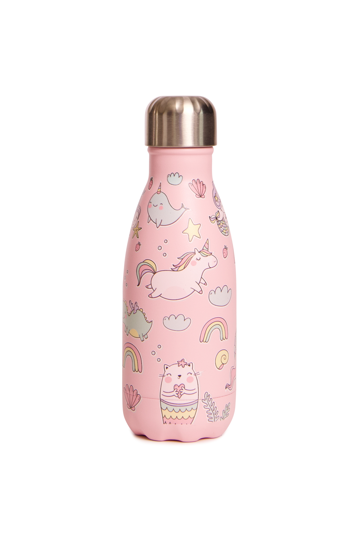 46 NORD Iso Print 260 ml Kinder Trinkflasche Rosa, , Größe: ONE SIZE