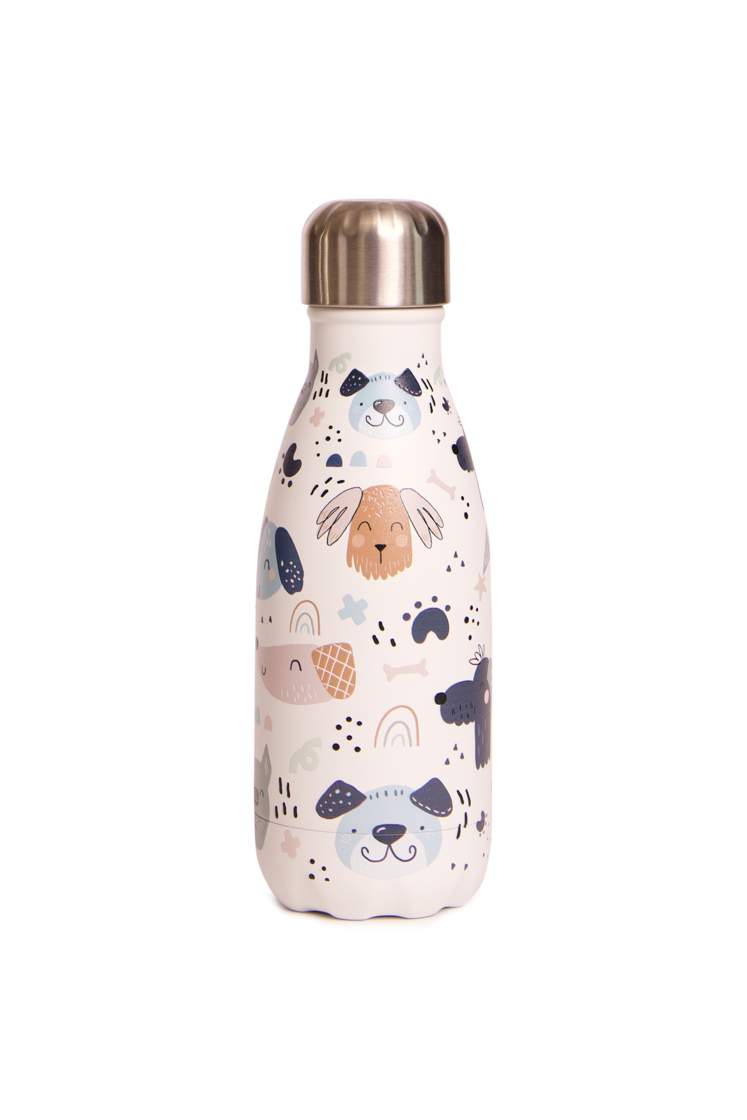46 NORD Iso Print 260 ml Kinder Trinkflasche Weiss, , Größe: ONE SIZE