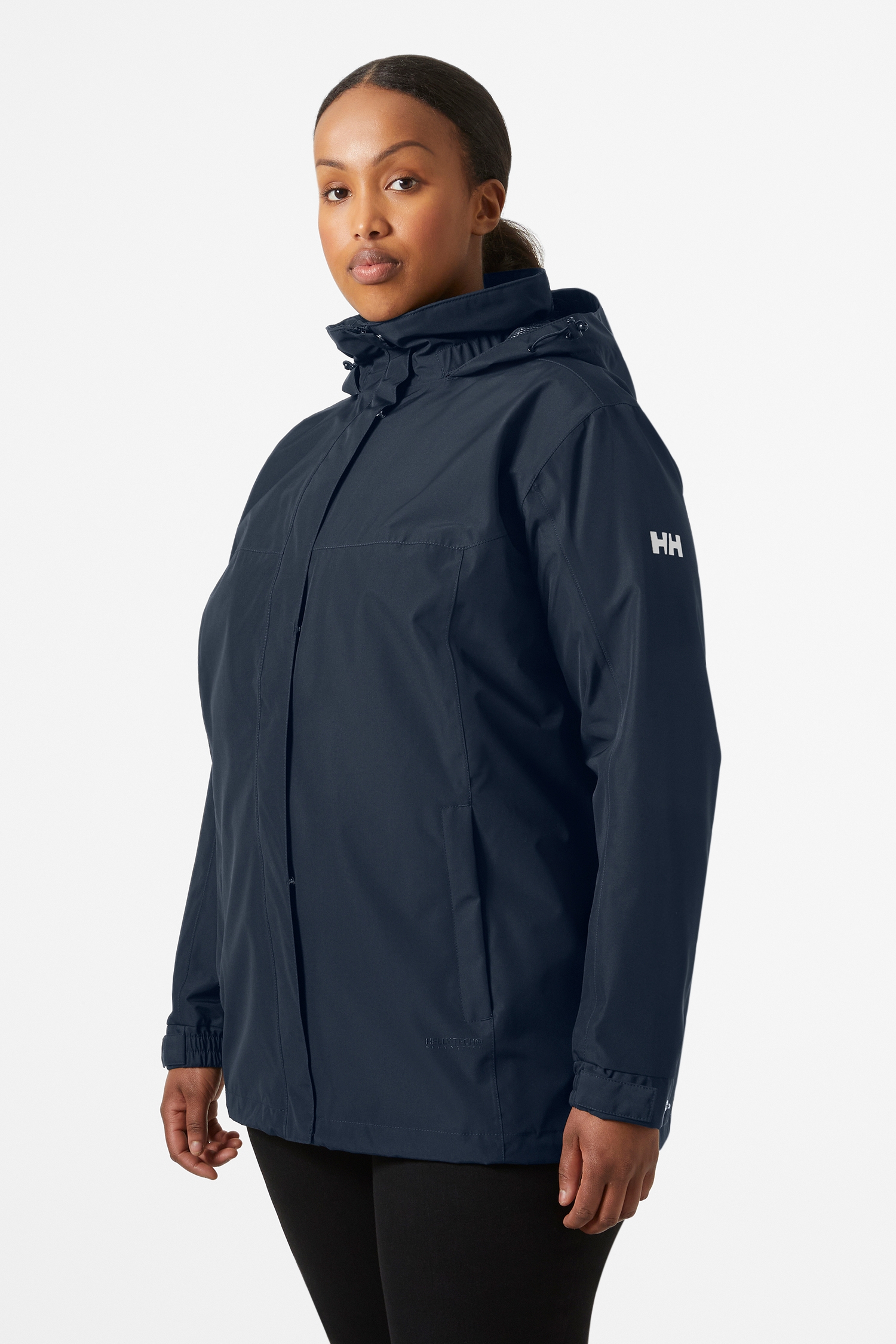 Image of Helly Hansen Aden Plus Size Damen Regenjacke Blau, Damen, Größe: XXL