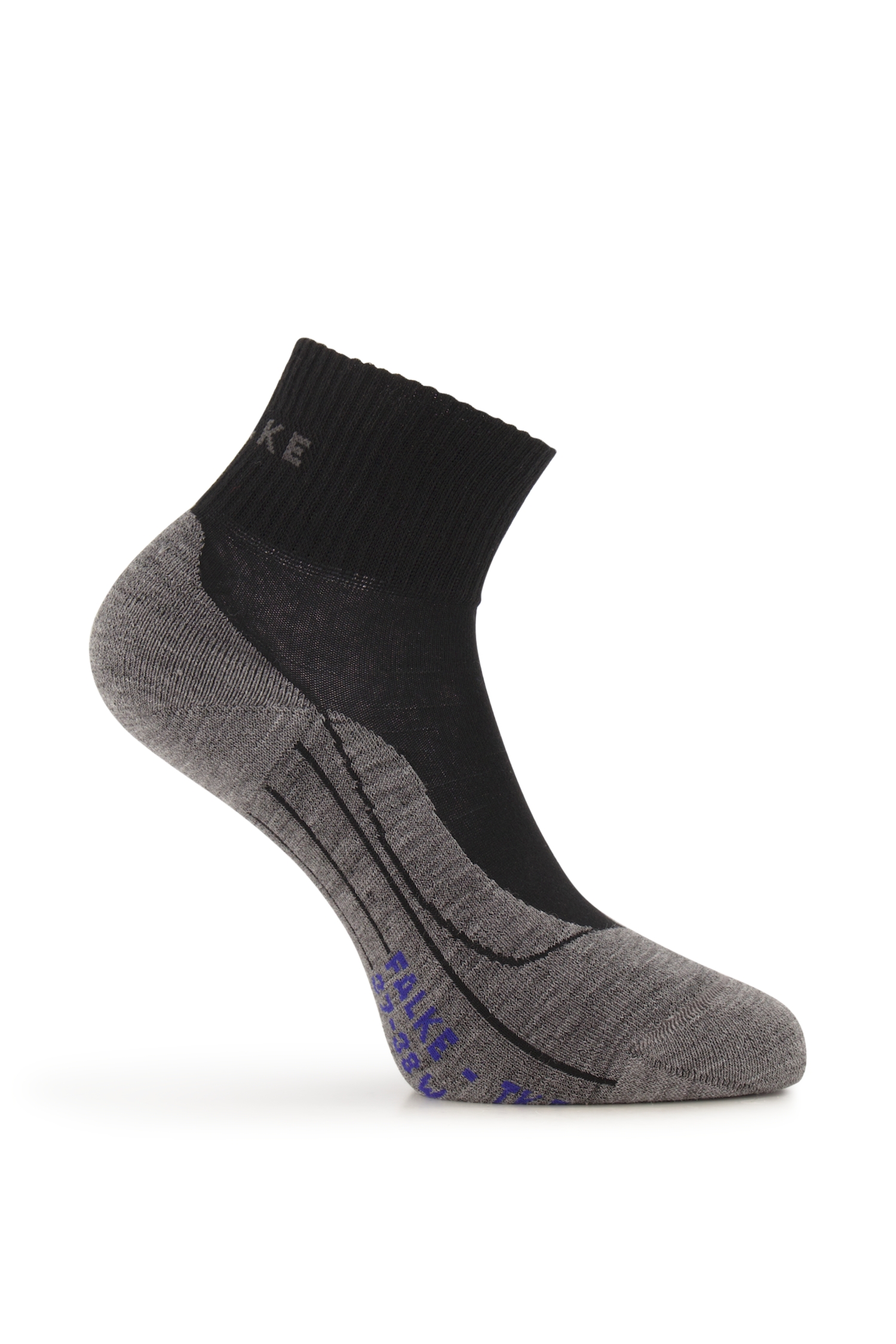 Falke TK5 Cool Short 35-42 Damen Wandersocken Schwarz, Damen, Größe: II