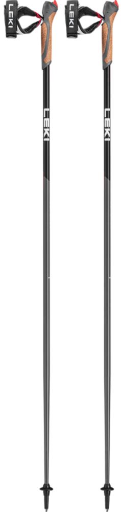 LEKI Response Nordic Walking Stock Schwarz, Herren, Größe: 130