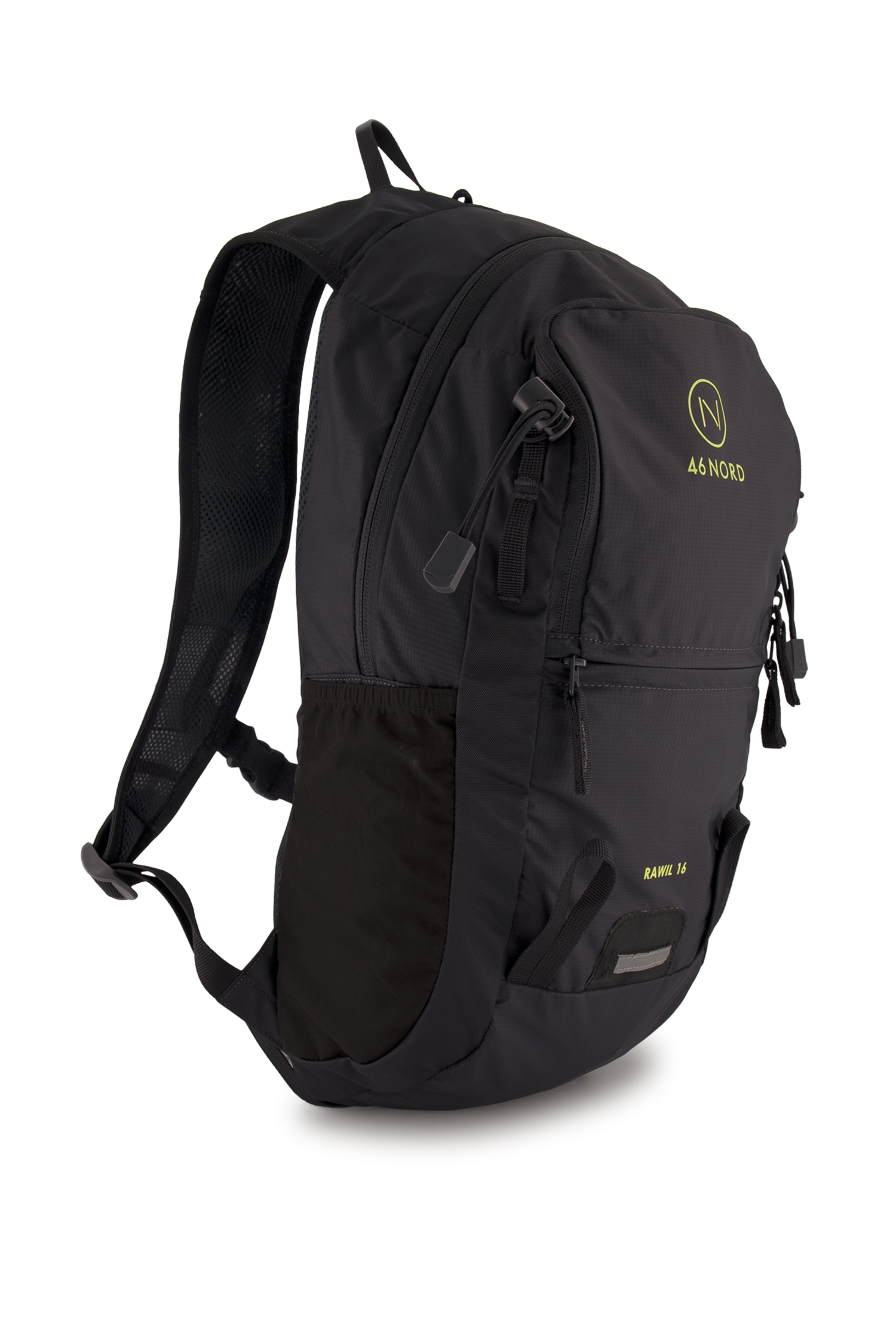 46 NORD Rawil 16 L Wanderrucksack Schwarz, Herren, Größe: ONE SIZE