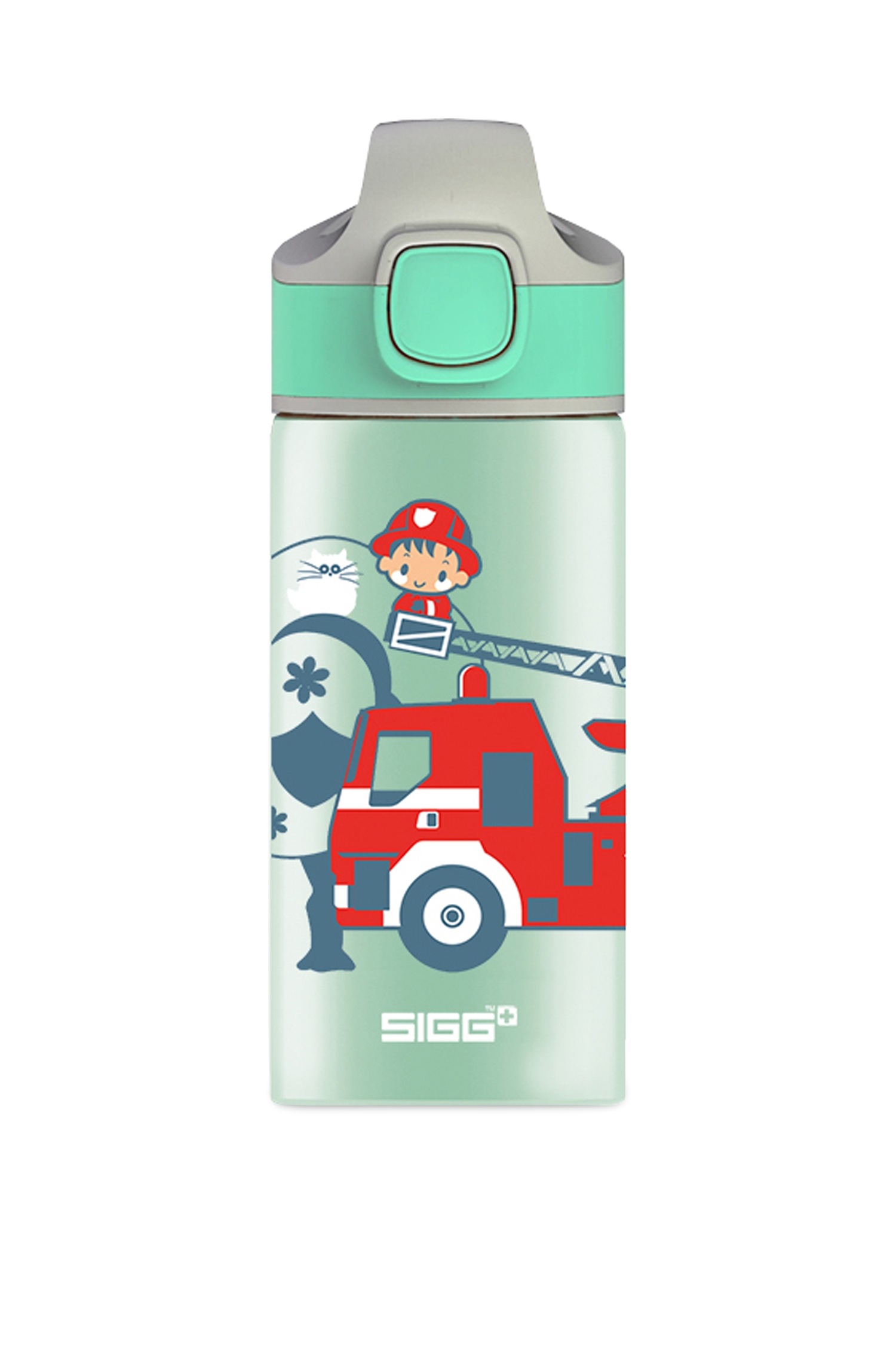 Image of Sigg Miracle Alu 400 ml Kinder Trinkflasche Grün, , Größe: ONE SIZE