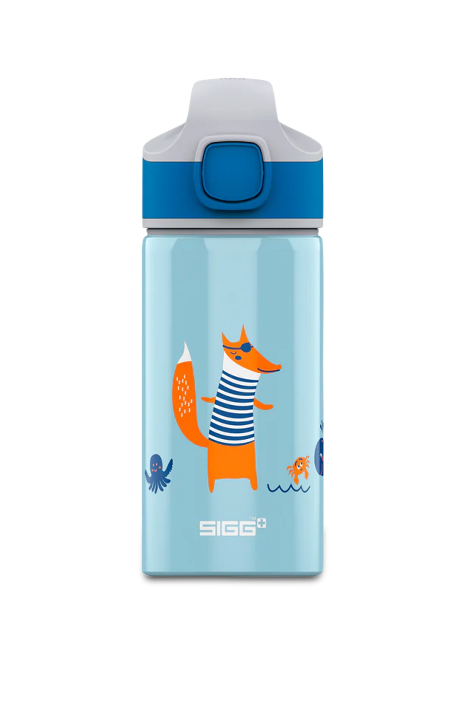 Image of Sigg Miracle Alu 400 ml Kinder Trinkflasche Blau, , Größe: ONE SIZE