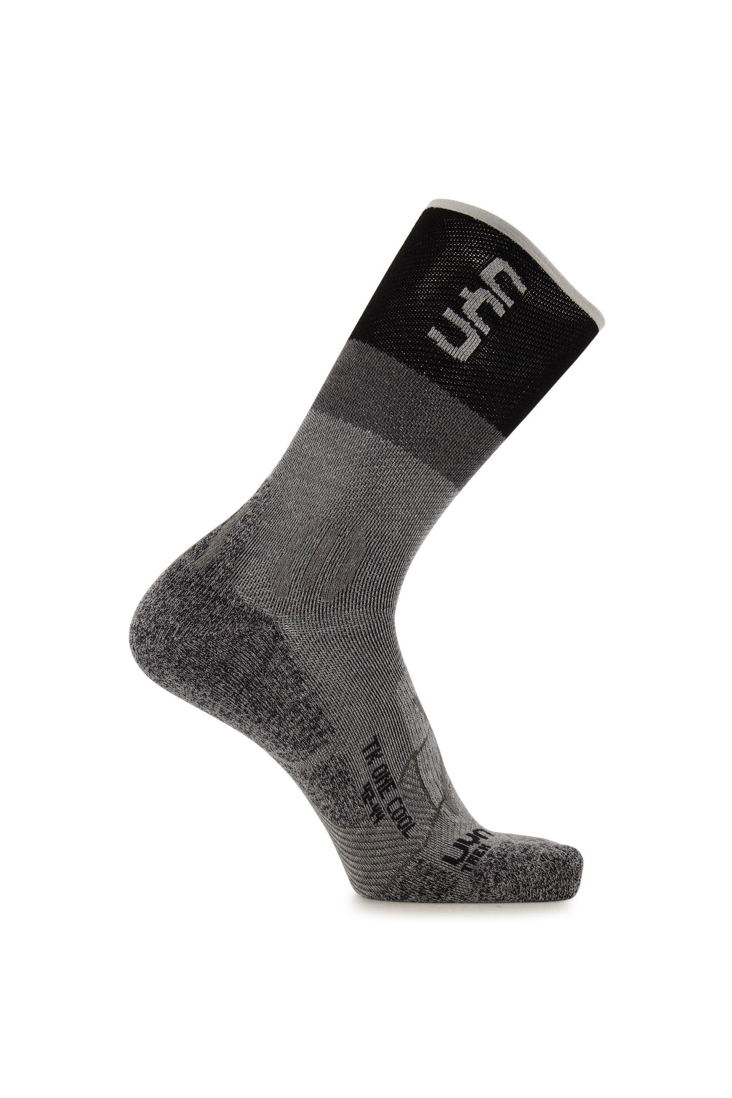 UYN Trekking One Cool 42-44 Herren Wandersocken Schwarz, Herren, Größe: III