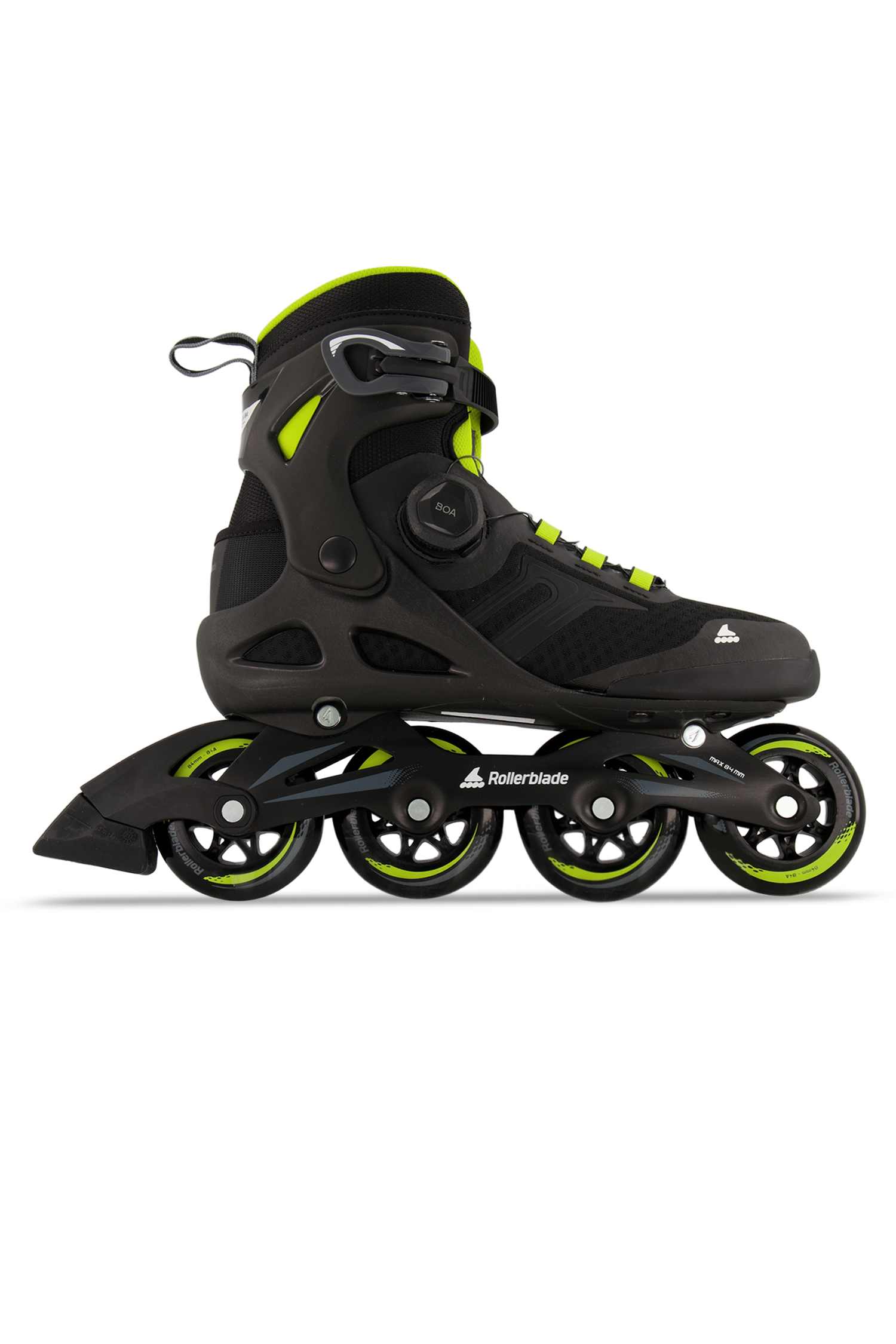 Image of Rollerblade Macroblade 84 BOA® Herren Inlineskates Schwarz, Herren, Größe: 27