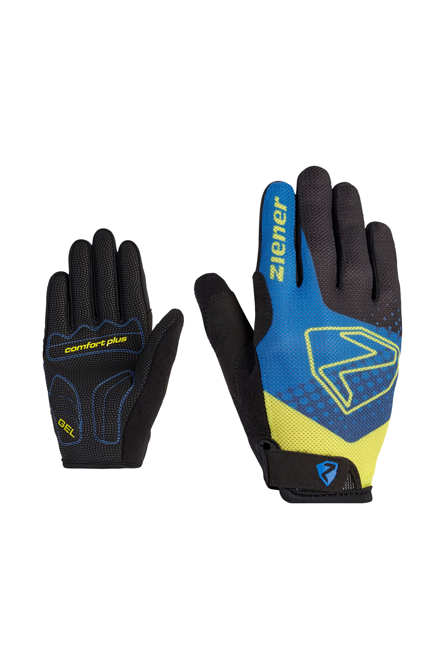 ziener Colo LF Kinder Bikehandschuh Blau, , Größe: S