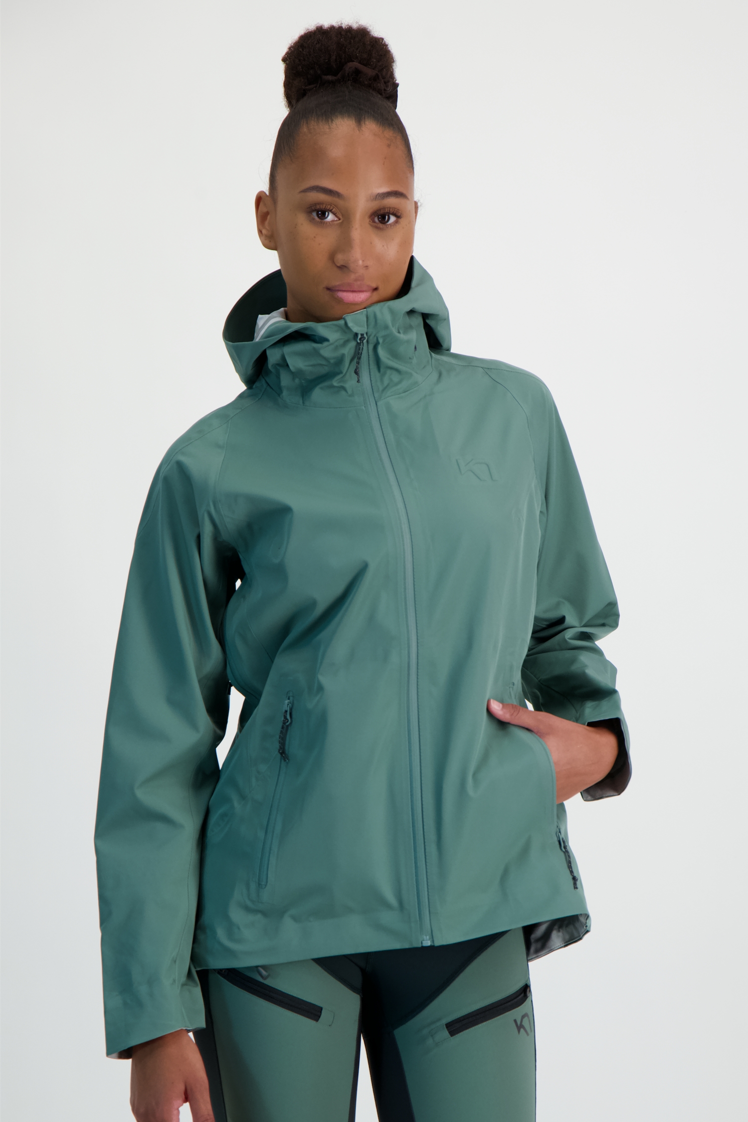 Image of Kari Traa Voss Damen Outdoorjacke Grün, Damen, Größe: S