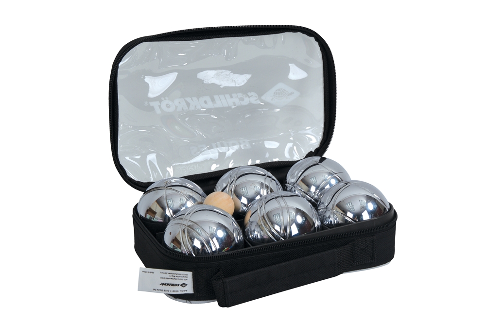Image of Schildkröt Petanque Set Freizeitspiel Silber, , Größe: 0