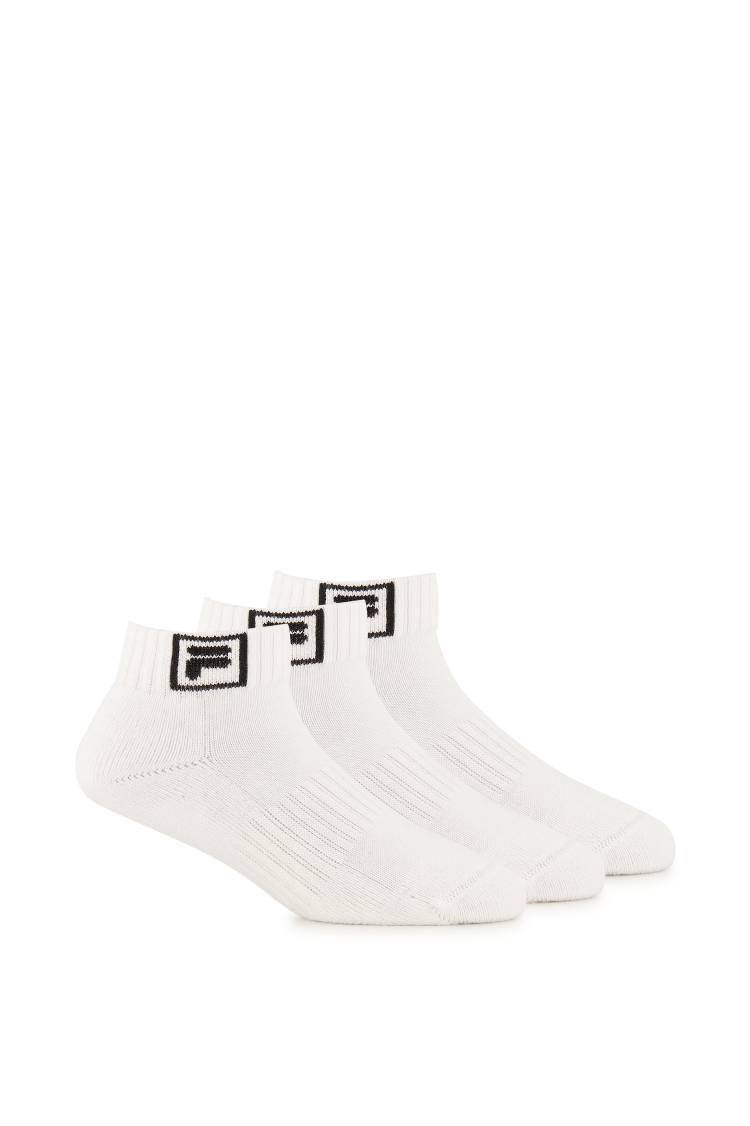 Image of FILA 3-Pack Ankle 35-46 Socken Weiss, Herren, Größe: I
