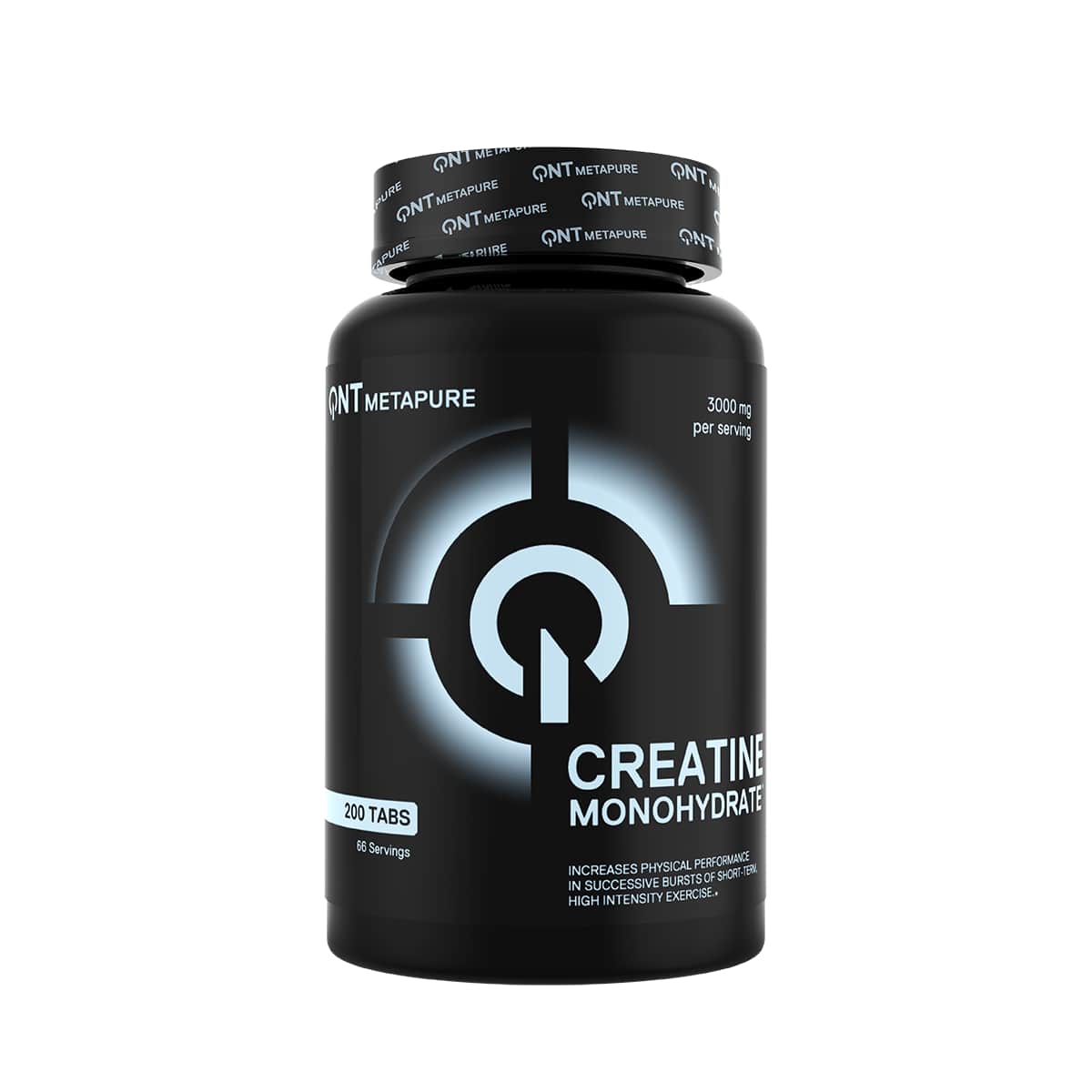Image of QNT Creatine Monohydrate 200 Tabs Nahrungsergänzung Weiss, Herren, Größe: 0