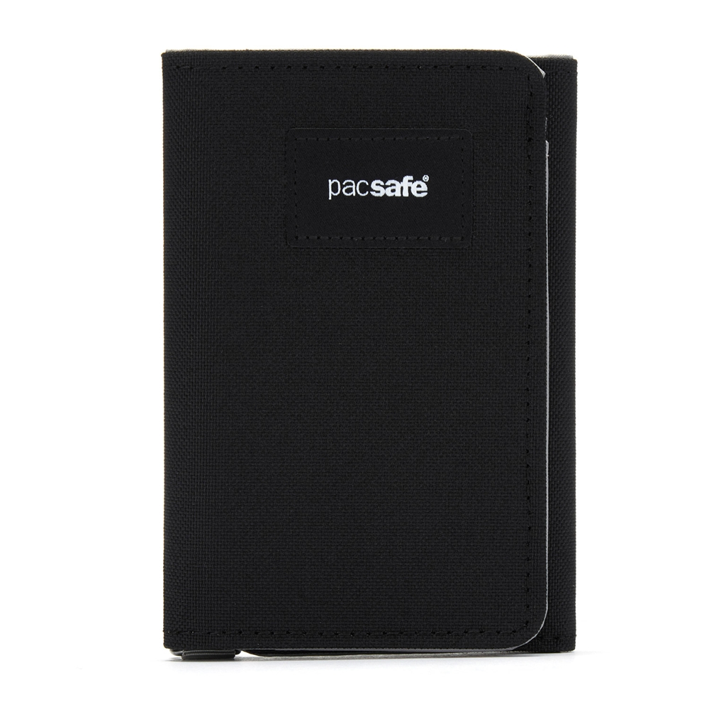 Image of Pacsafe RFIDsafe™ RFID Trifold Portemonnaie Schwarz, , Größe: ONE SIZE
