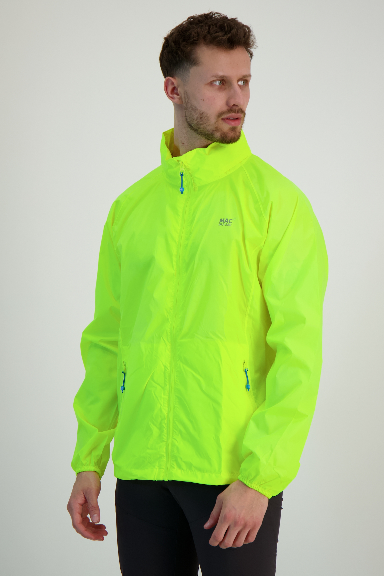 Image of MAC IN A SAC Neon Regenjacke Gelb, Herren, Größe: L