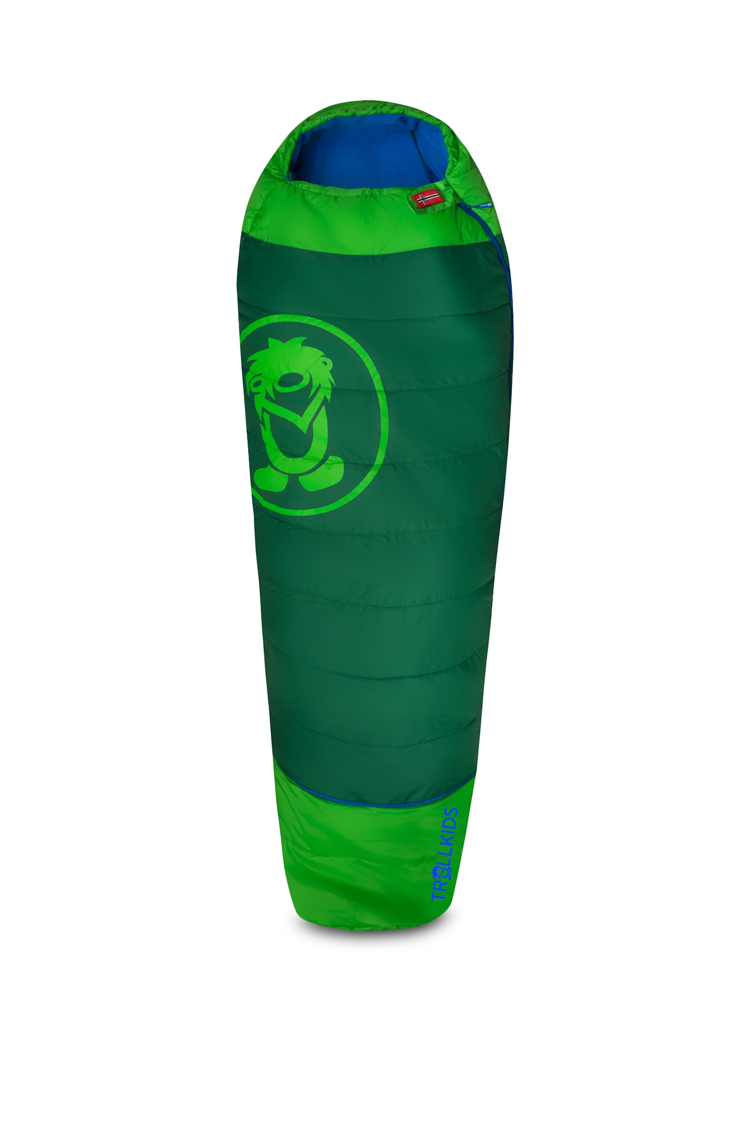 Image of Trollkids Fjell Dreamer Extendable Kinder Schlafsack Grün, , Größe: 0