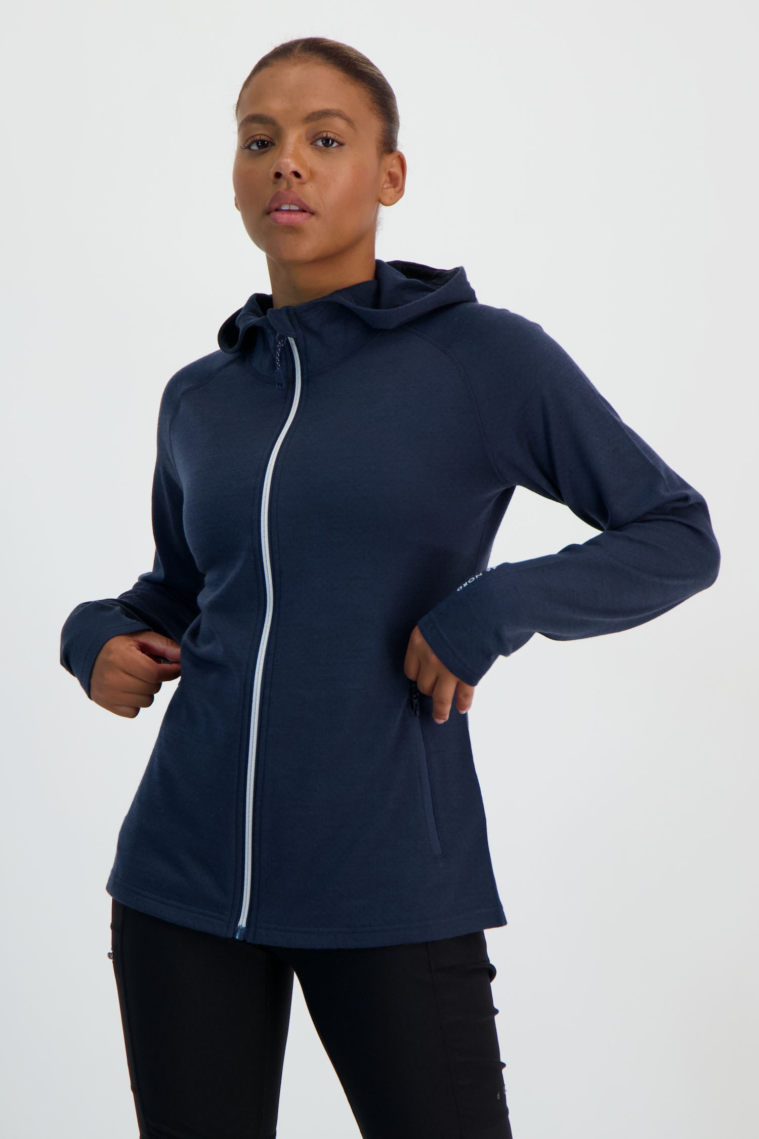 Image of 46 NORD Merino Damen Midlayer Blau, Damen, Größe: 36