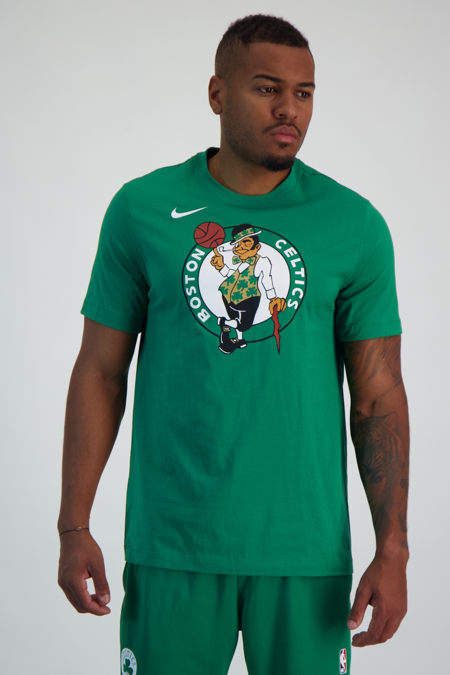 Image of Nike Boston Celtics Herren T-Shirt Grün, Herren, Größe: L