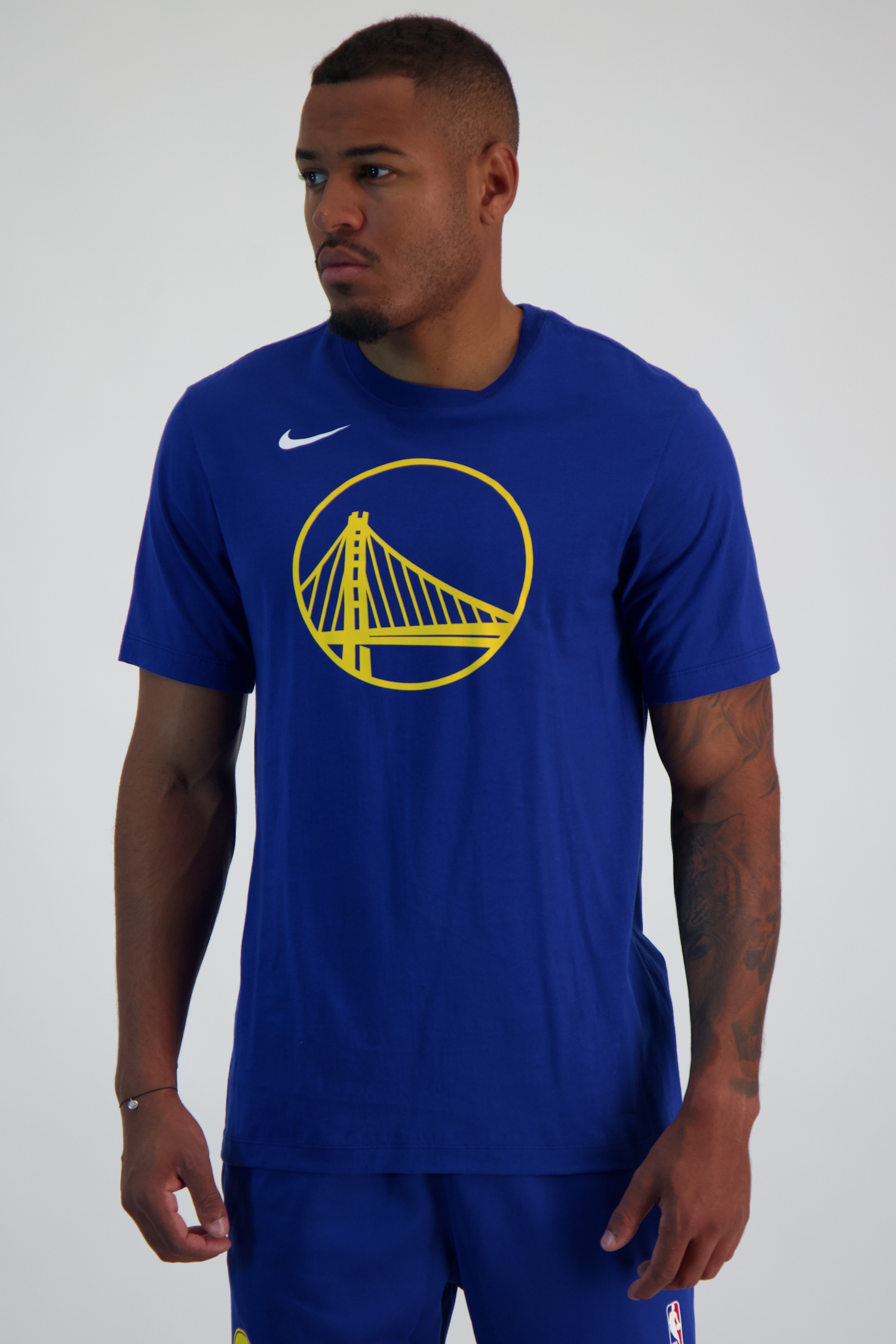 Image of Nike Golden State Warriors Herren T-Shirt Blau, Herren, Größe: L