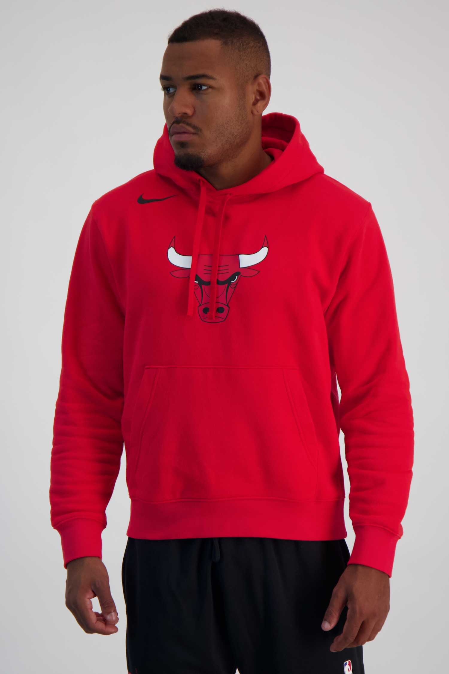 Image of Nike Chicago Bulls Herren Hoodie Rot, Herren, Größe: L