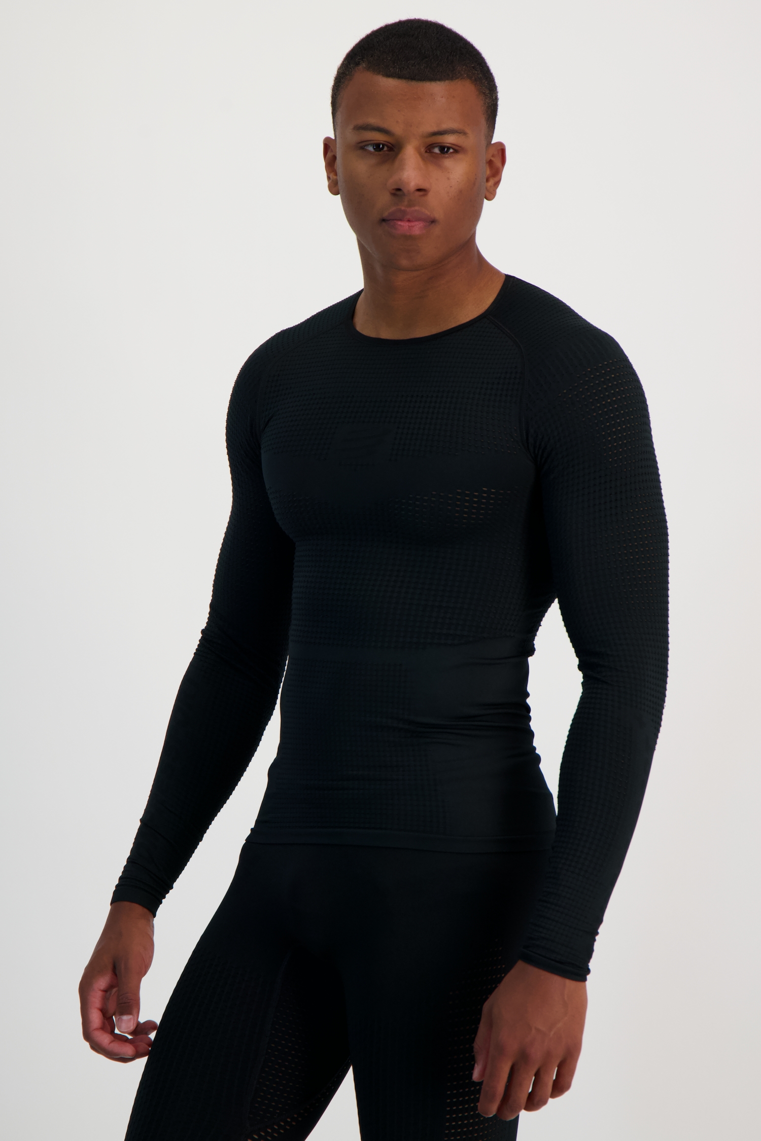 Image of Compressport On/Off Base Layer Herren Longsleeve Schwarz, Herren, Größe: M