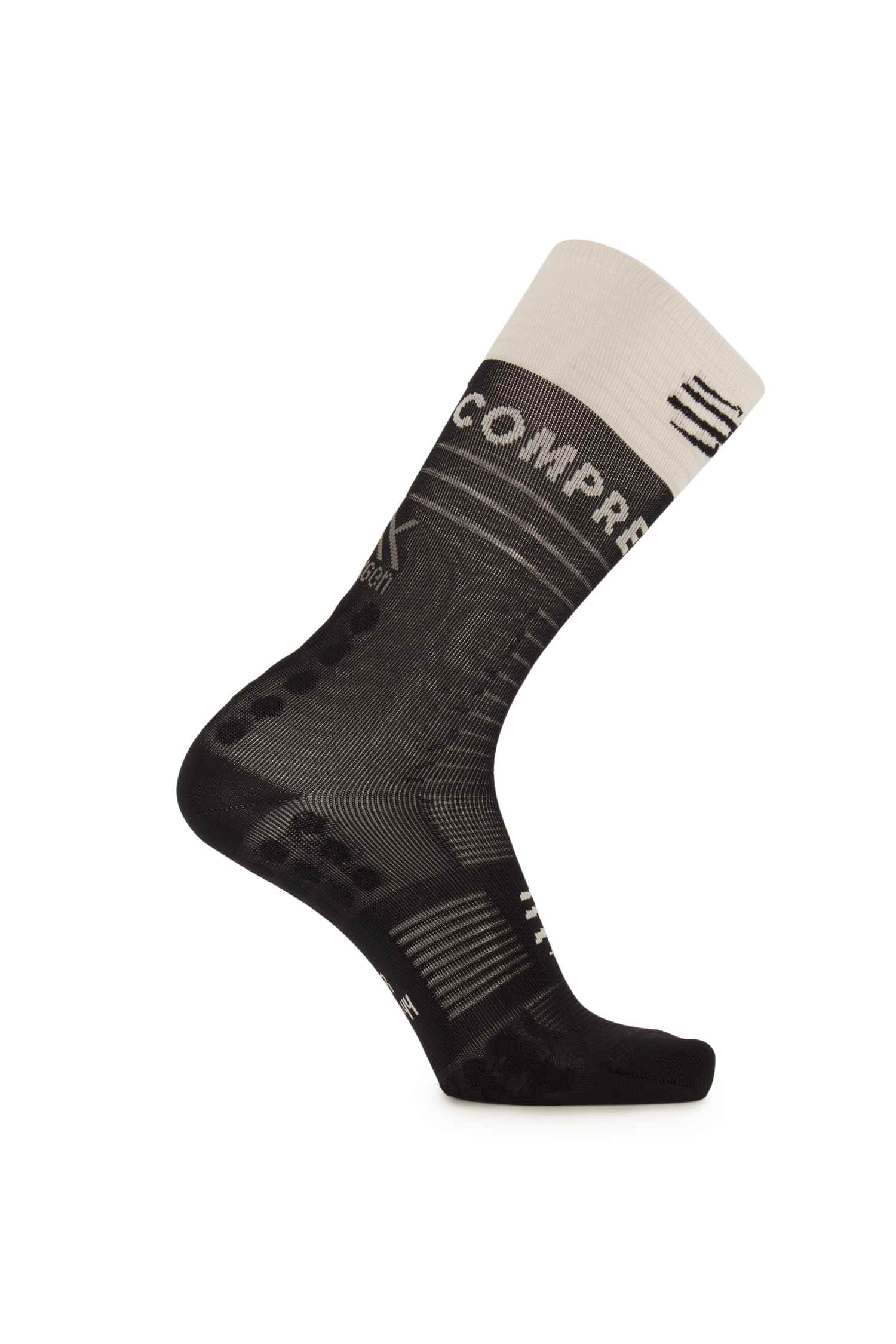 Image of Compressport Mid Compression 35-48 Runningsocken Schwarz, Herren, Größe: I