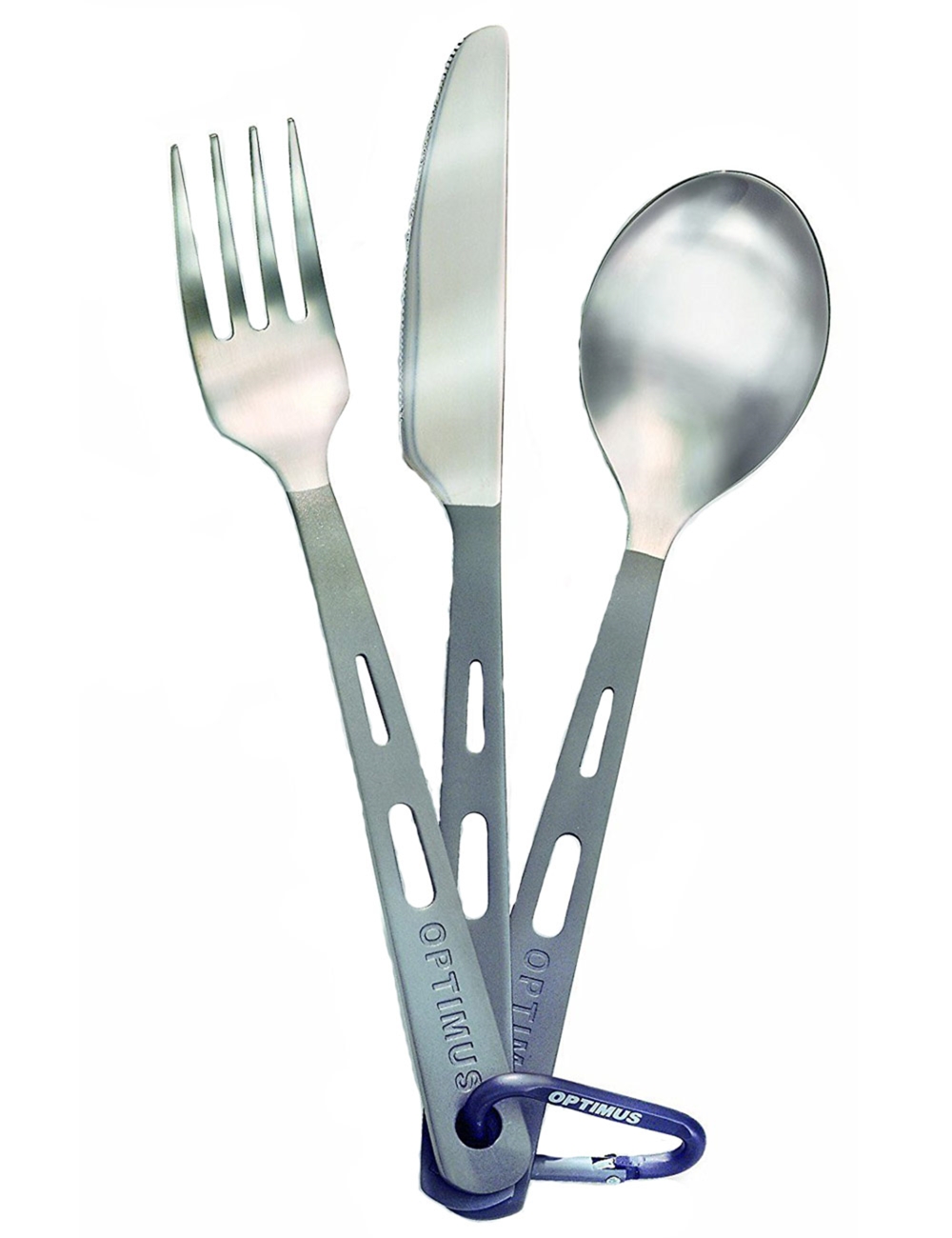 Image of Optimus Titanium 3-Teilig Campingbesteck Silber, Herren, Größe: 0