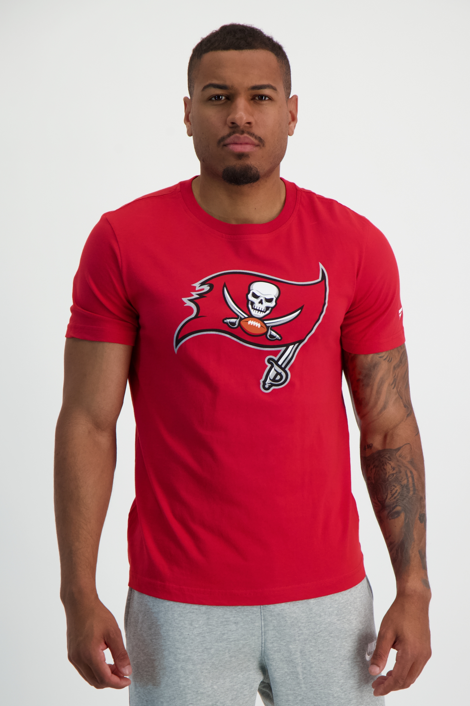 Image of Nike Tampa Bay Buccaneers Primary Logo Graphic Herren T-Shirt Rot, Herren, Größe: L