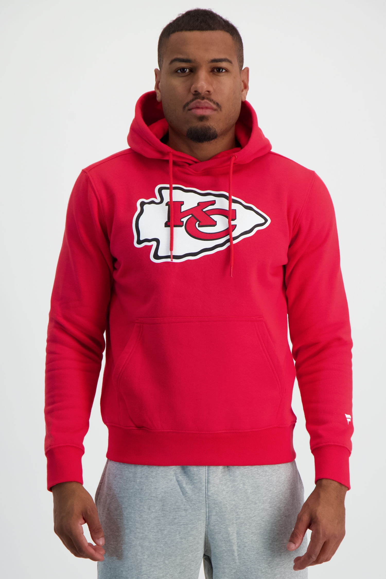 Image of Nike Kansas City Chiefs Primary Logo Graphic Herren Hoodie Rot, Herren, Größe: L