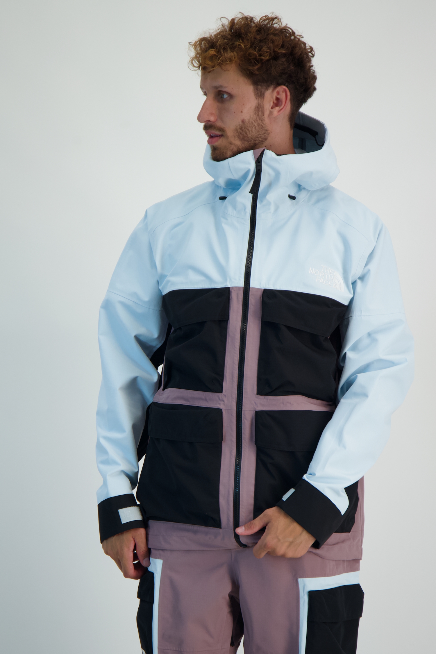 Image of The North Face Dragline Herren Freeridejacke Blau, Herren, Größe: XL