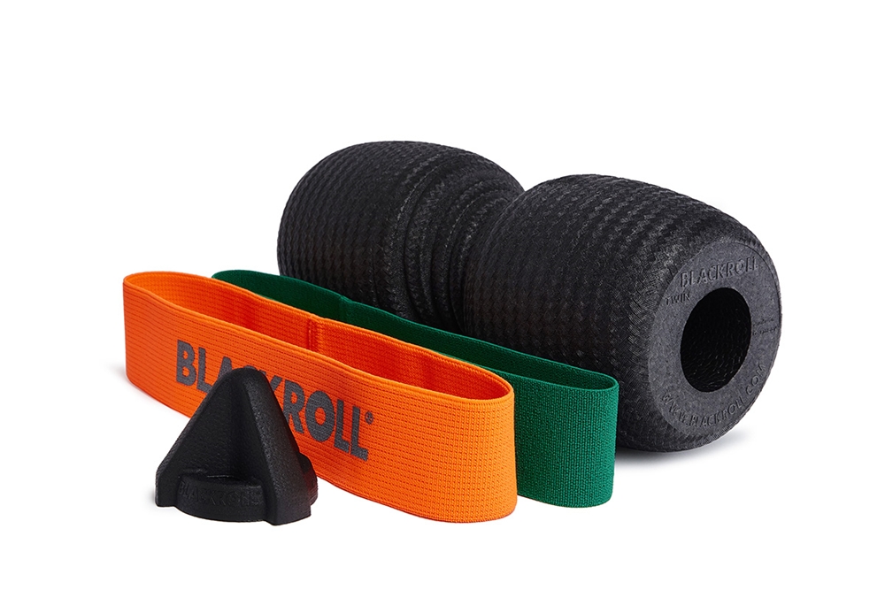 Image of BLACKROLL Knee Schmerz Set Schwarz, Herren, Größe: 0